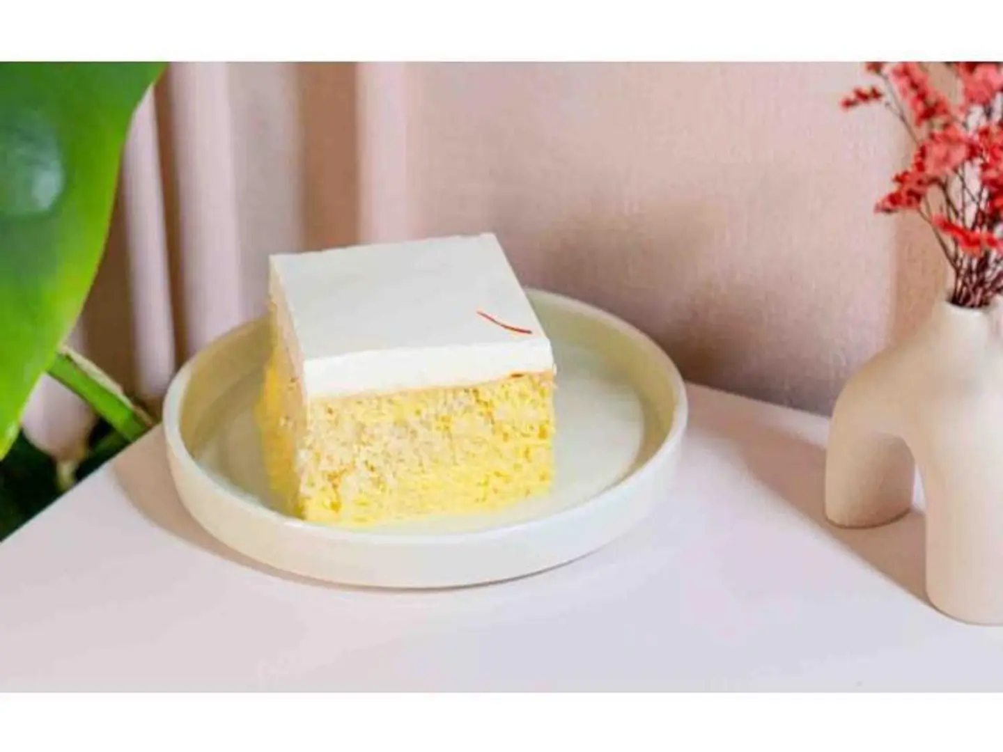 Saffron Milk Cake