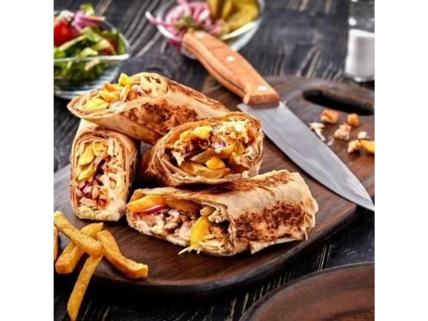 شاورما صحن عربي مشكل