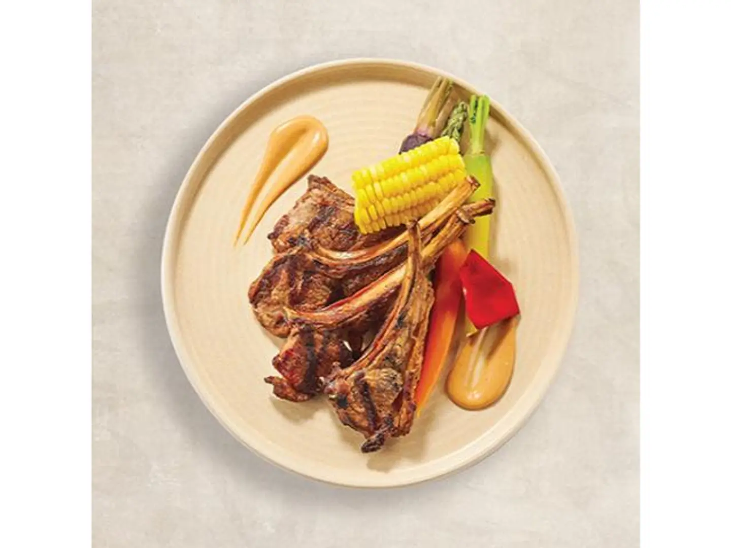 ضلوع الخروف المدحنة