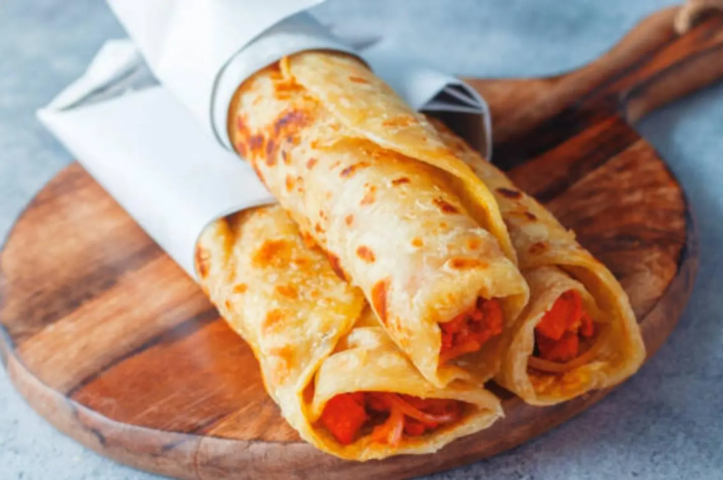 Egg Roll Paratha