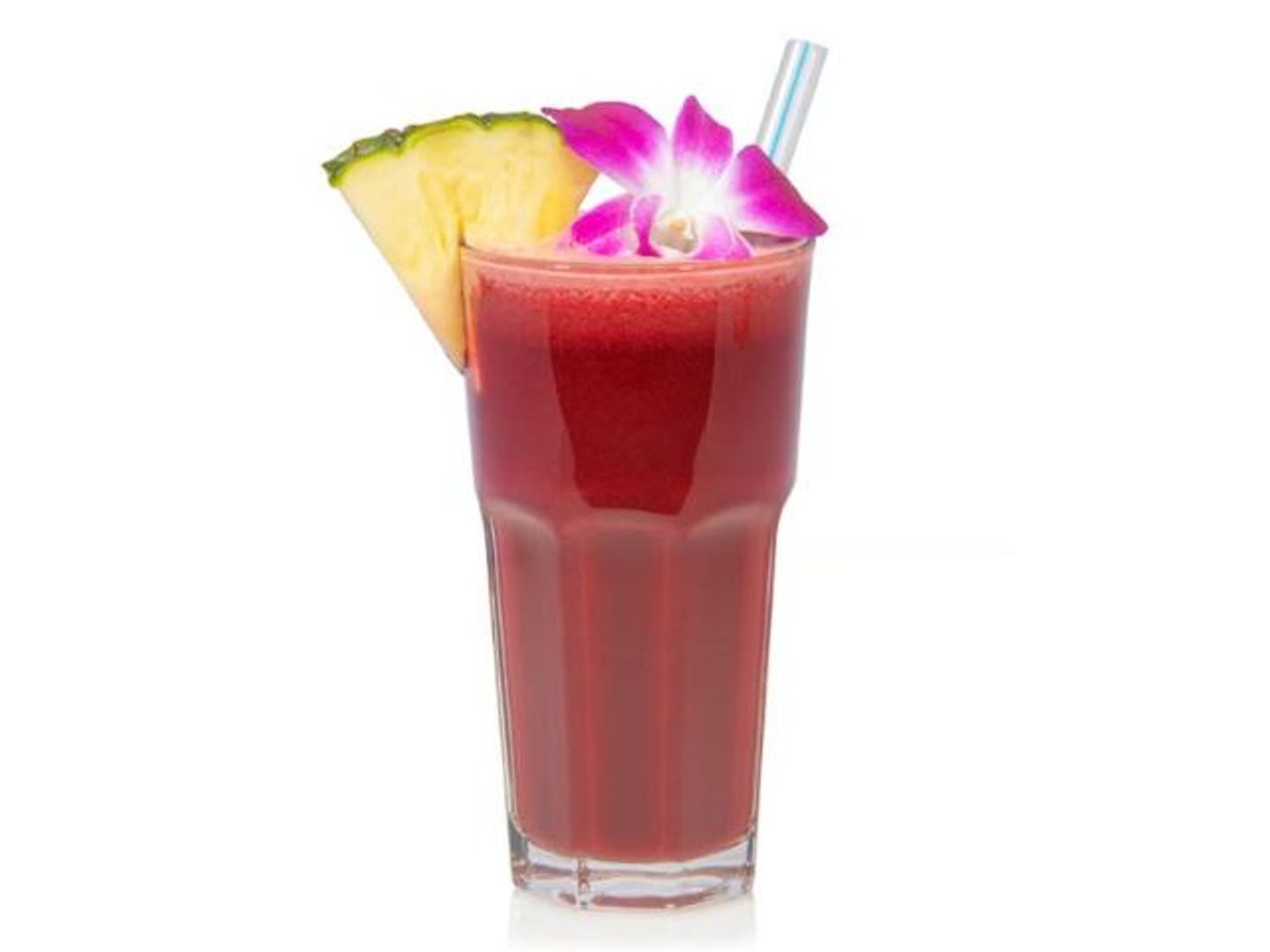 Iced Hibiscus With Pineapple
