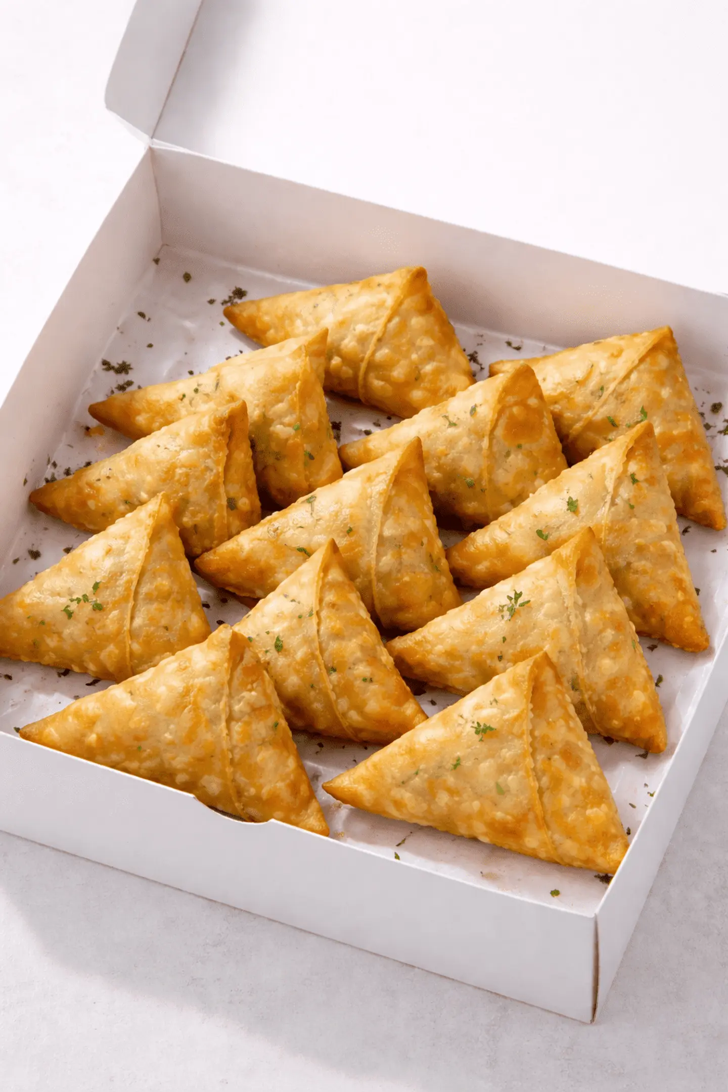 سمبوسة لحم بالفرن