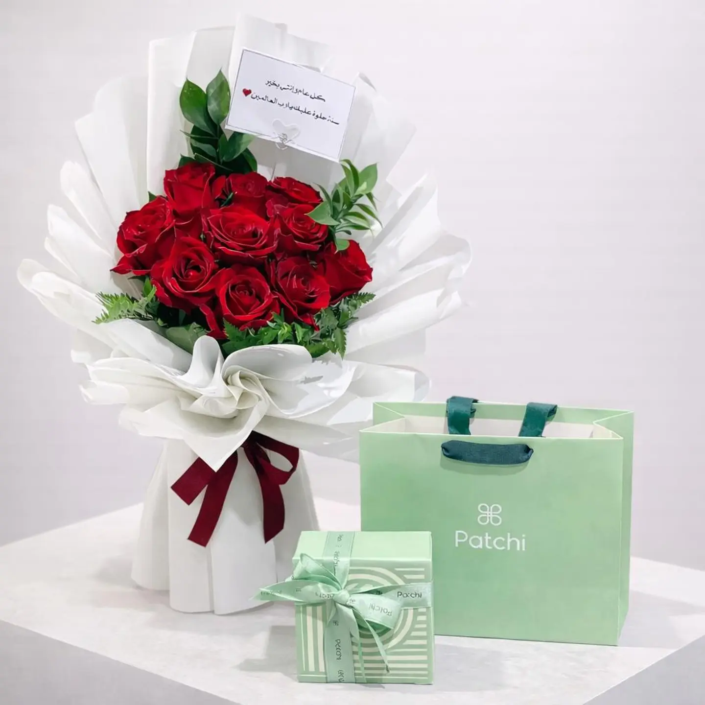 Rose With Patchi Chocolate 9