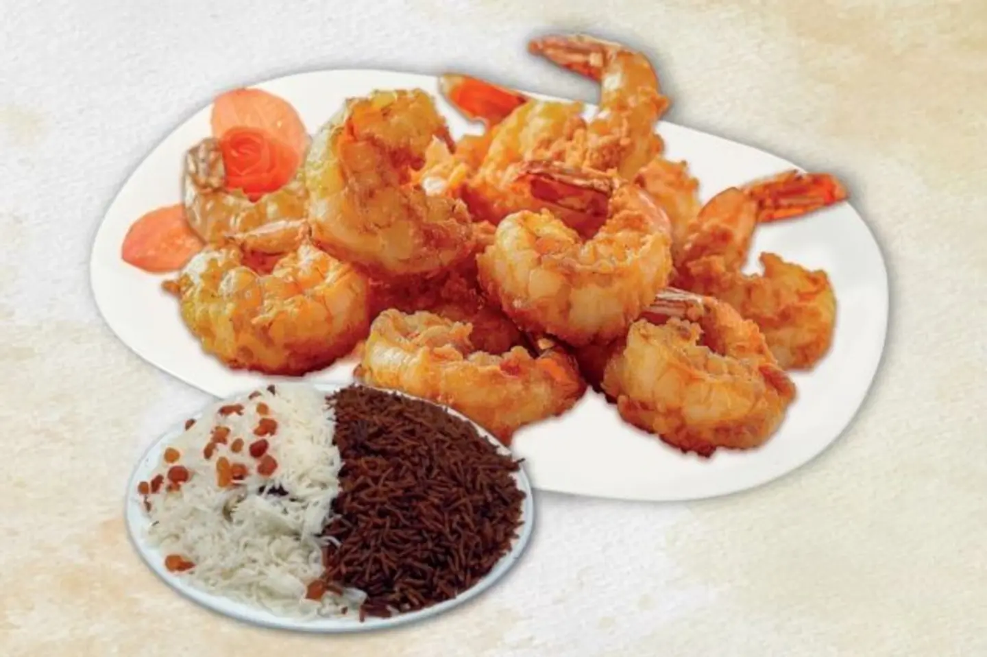 Fried Shrimp With Rice