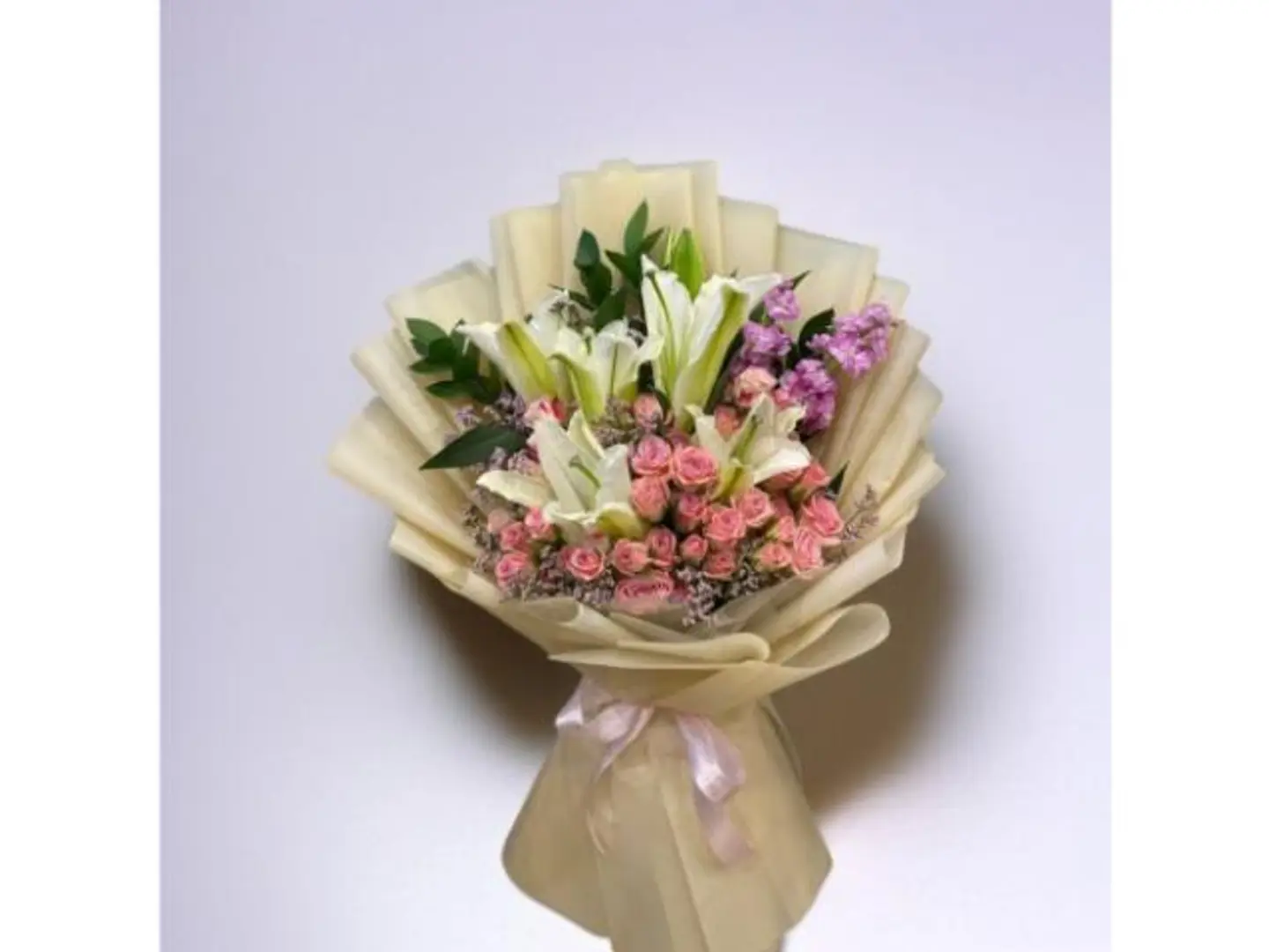 باقة ورود الحب والرقي