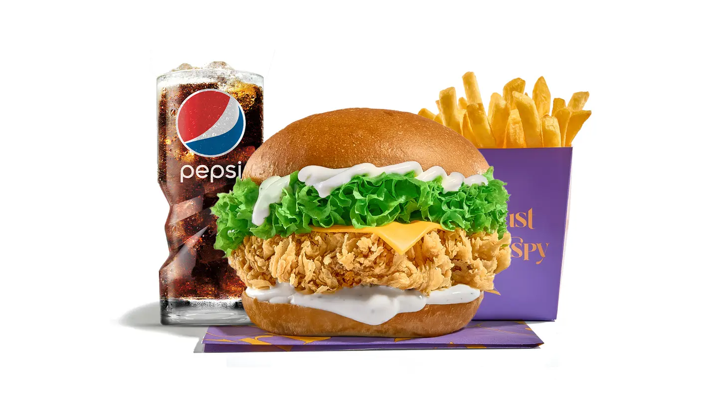 Ranch Burger Meal