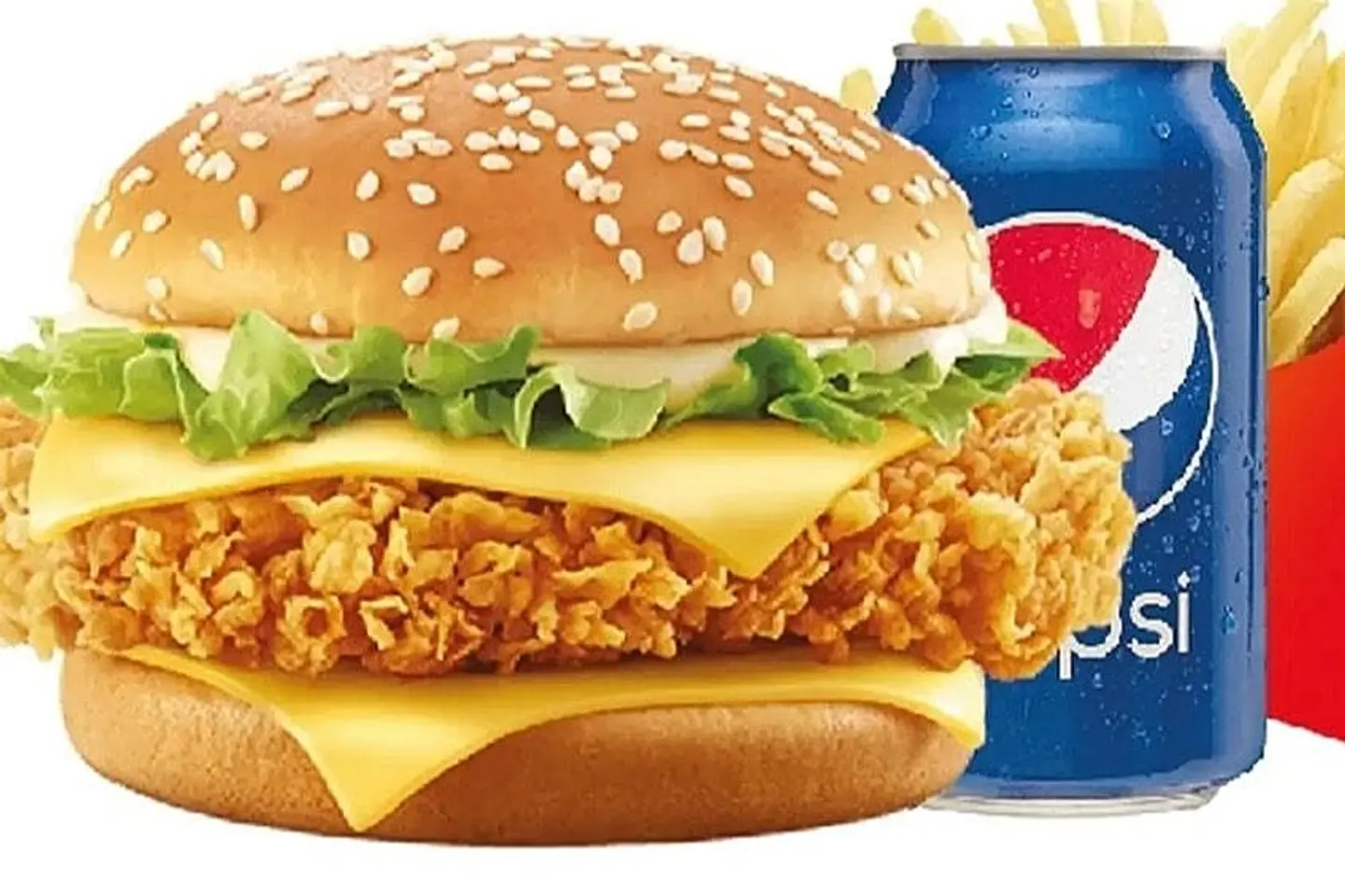 برجر دجاج زنجر