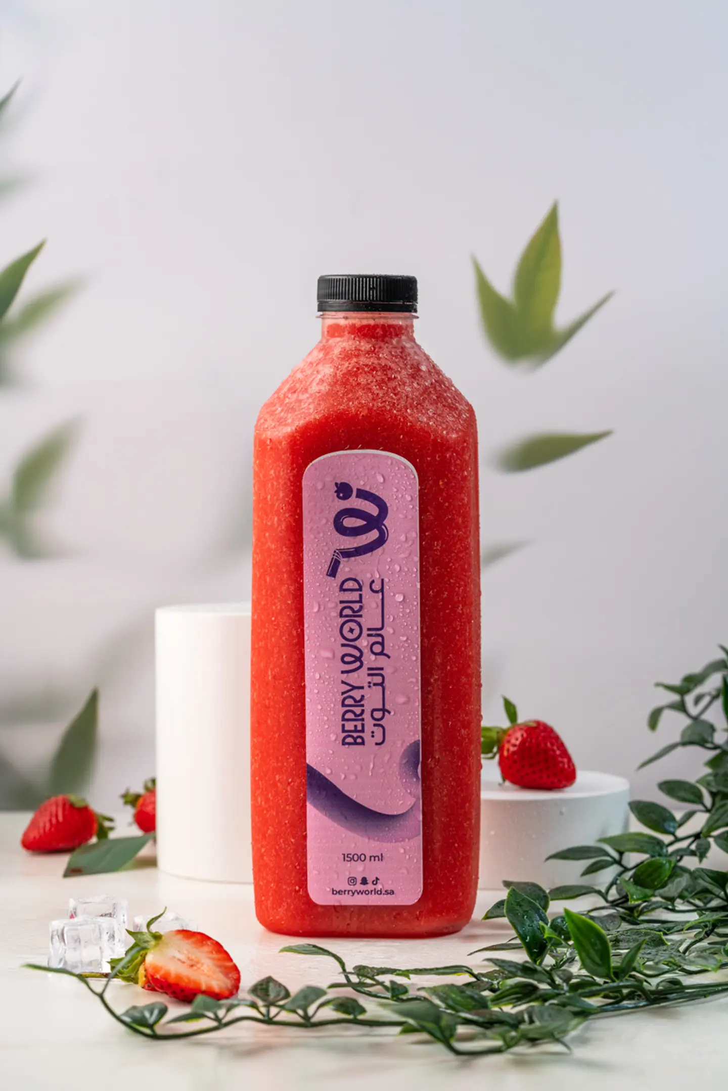 Strawberry Juice - Liter And A Half