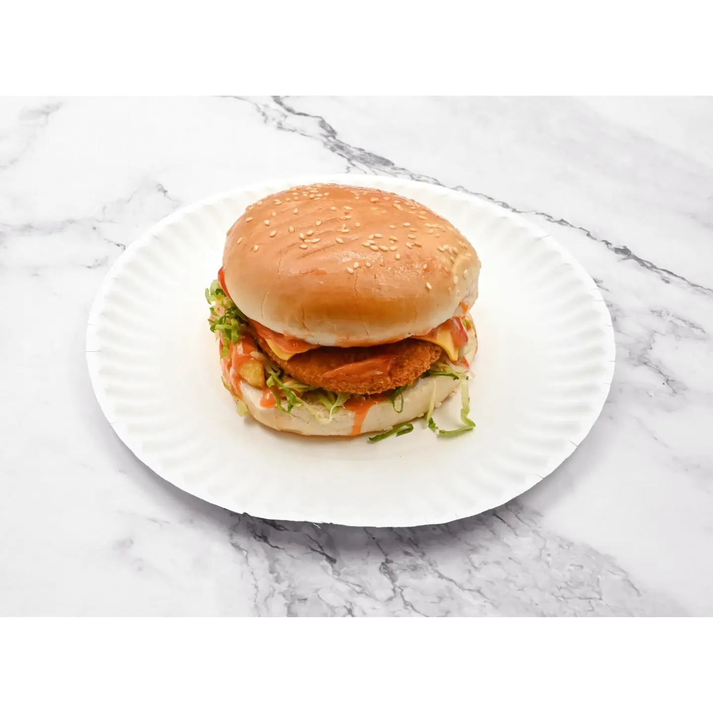 Chicken Burger With Cheese