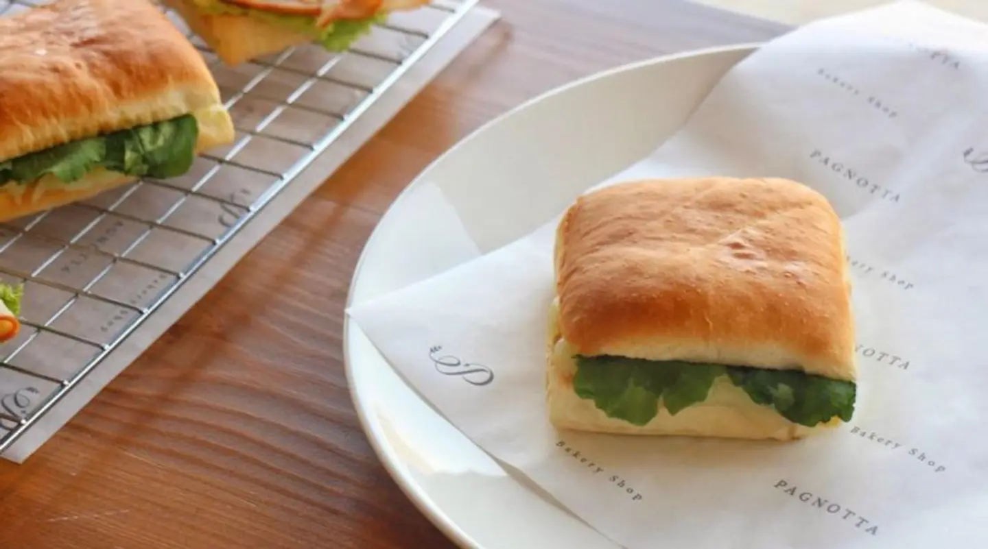 Halloumi And Pesto Sandwich