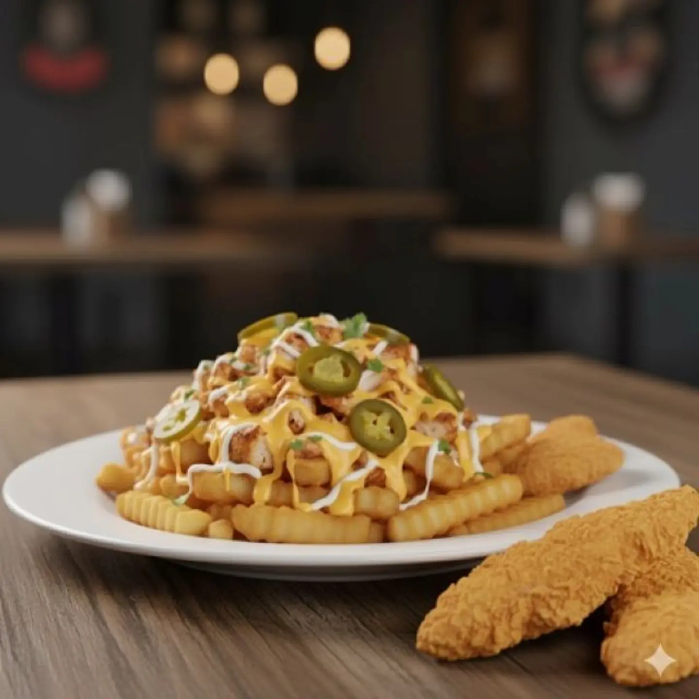 Chicken Fries With 2 Strips