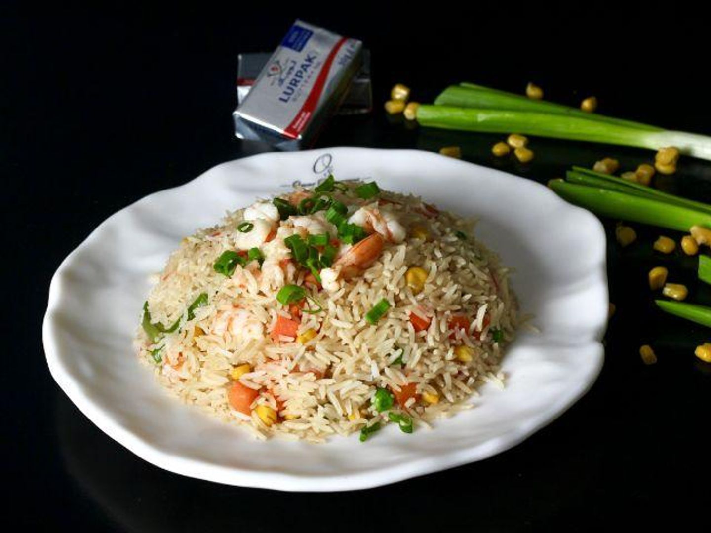 Shrimp Rice With Oats