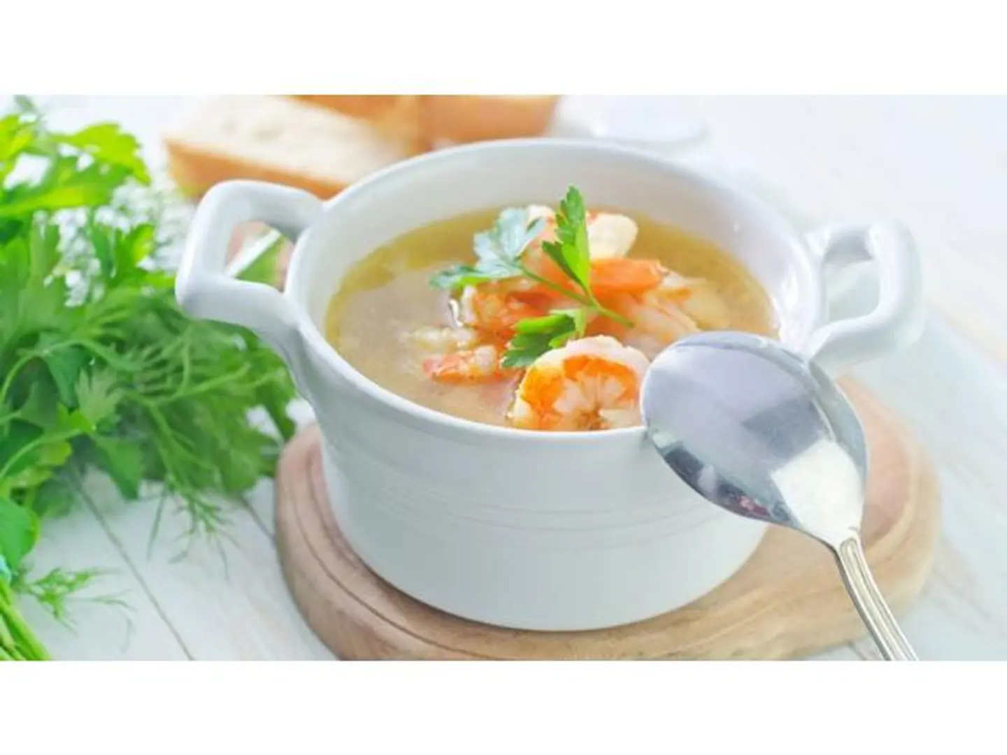 Shrimp Soup With Ginger