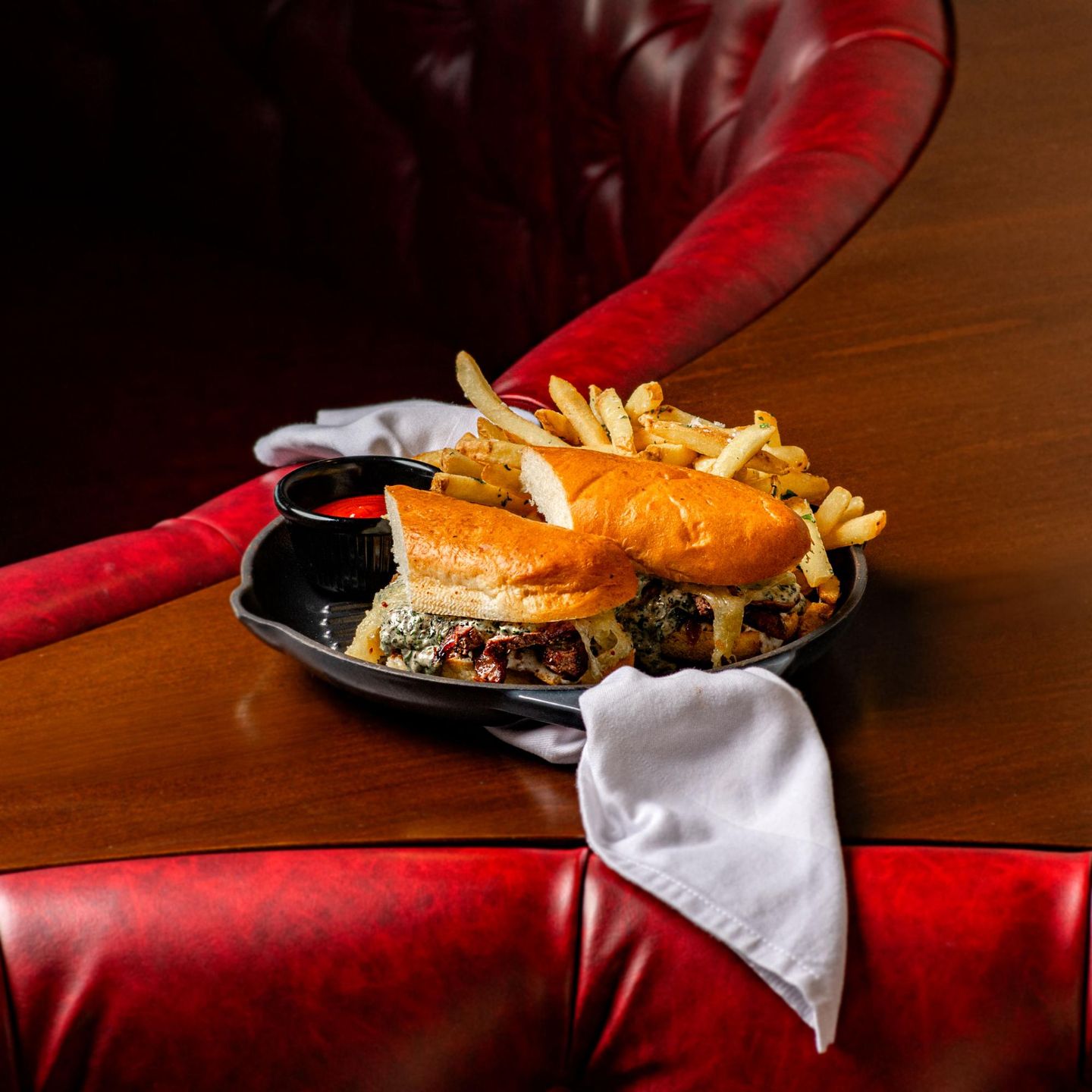 Café De Paris Steak Sandwich