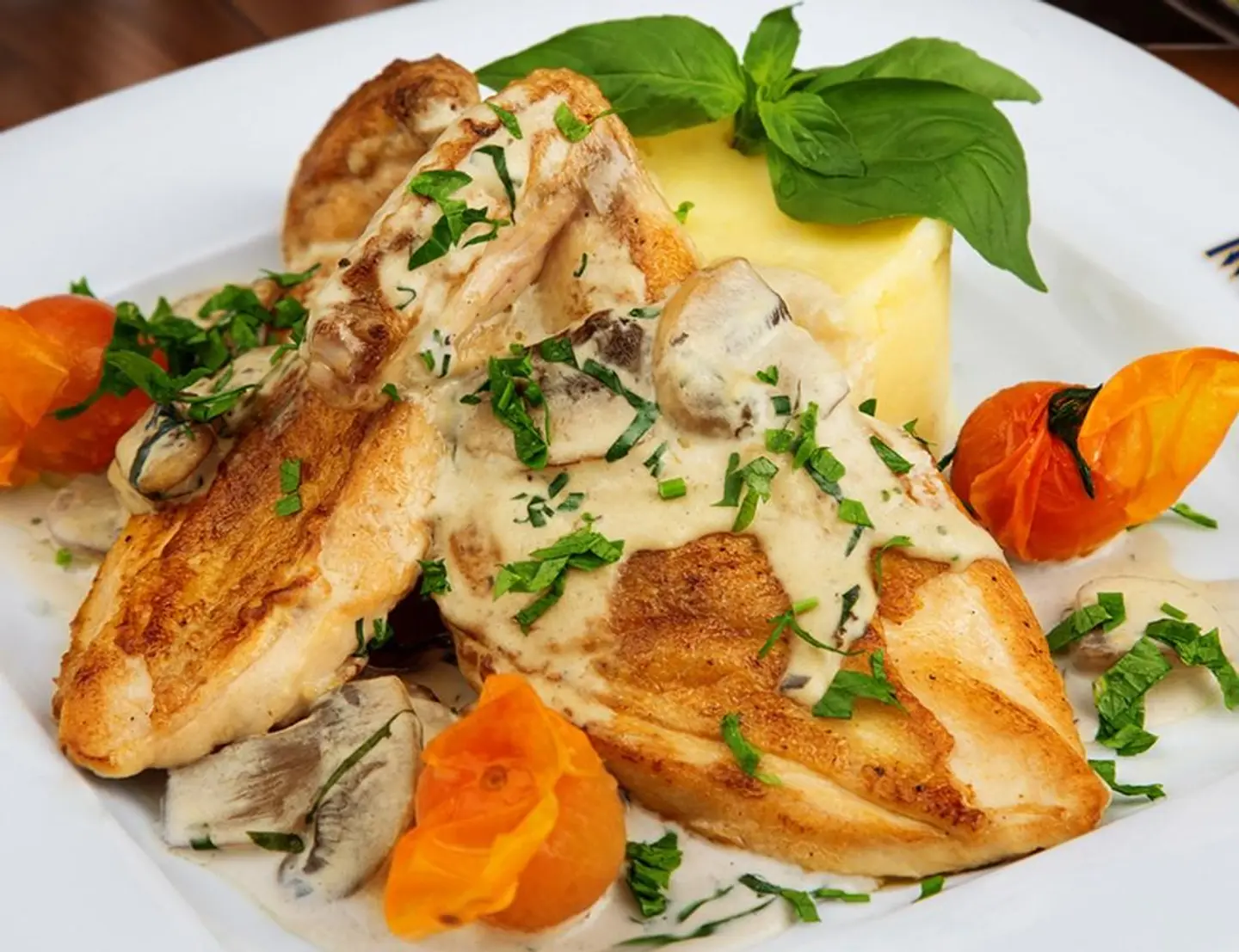 Alfredo Grilled Chicken Breast