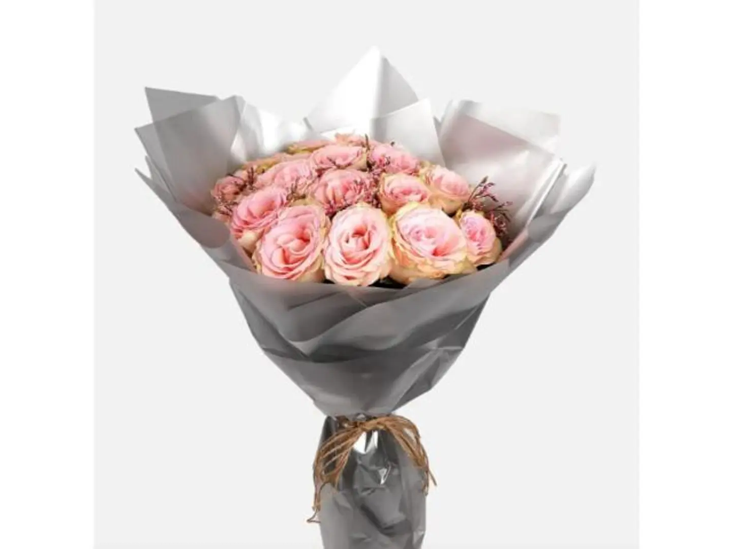 باقة وديات مع أكسسوارات