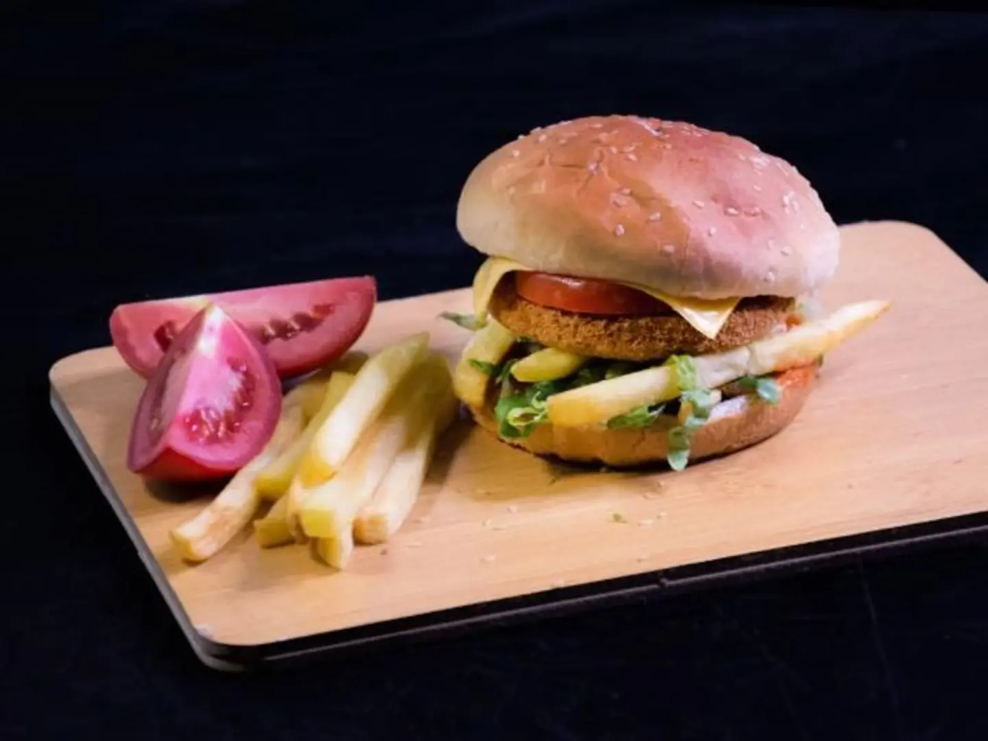 Fried Chicken Burger