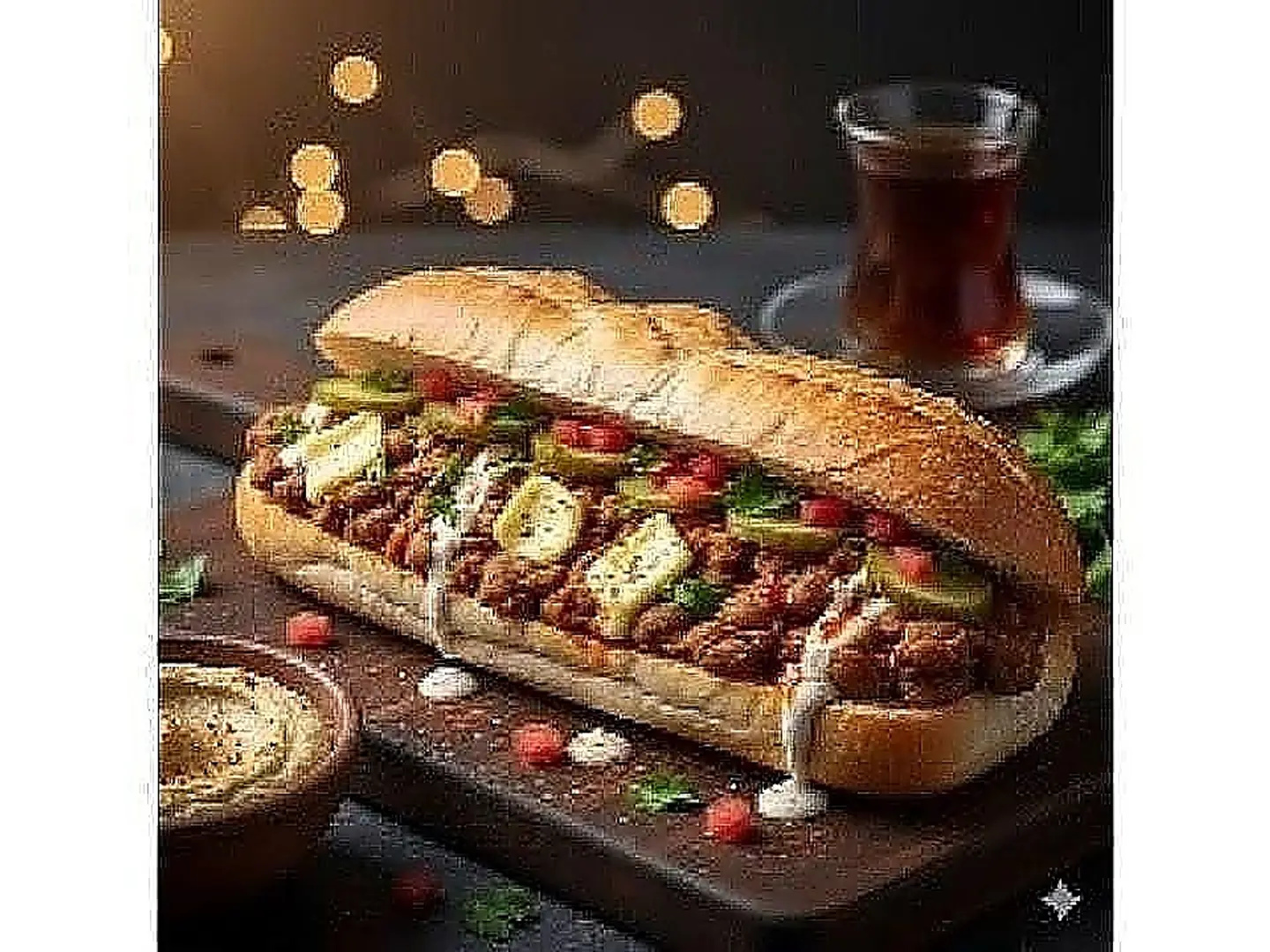 ساندوتش فول بالزبدة