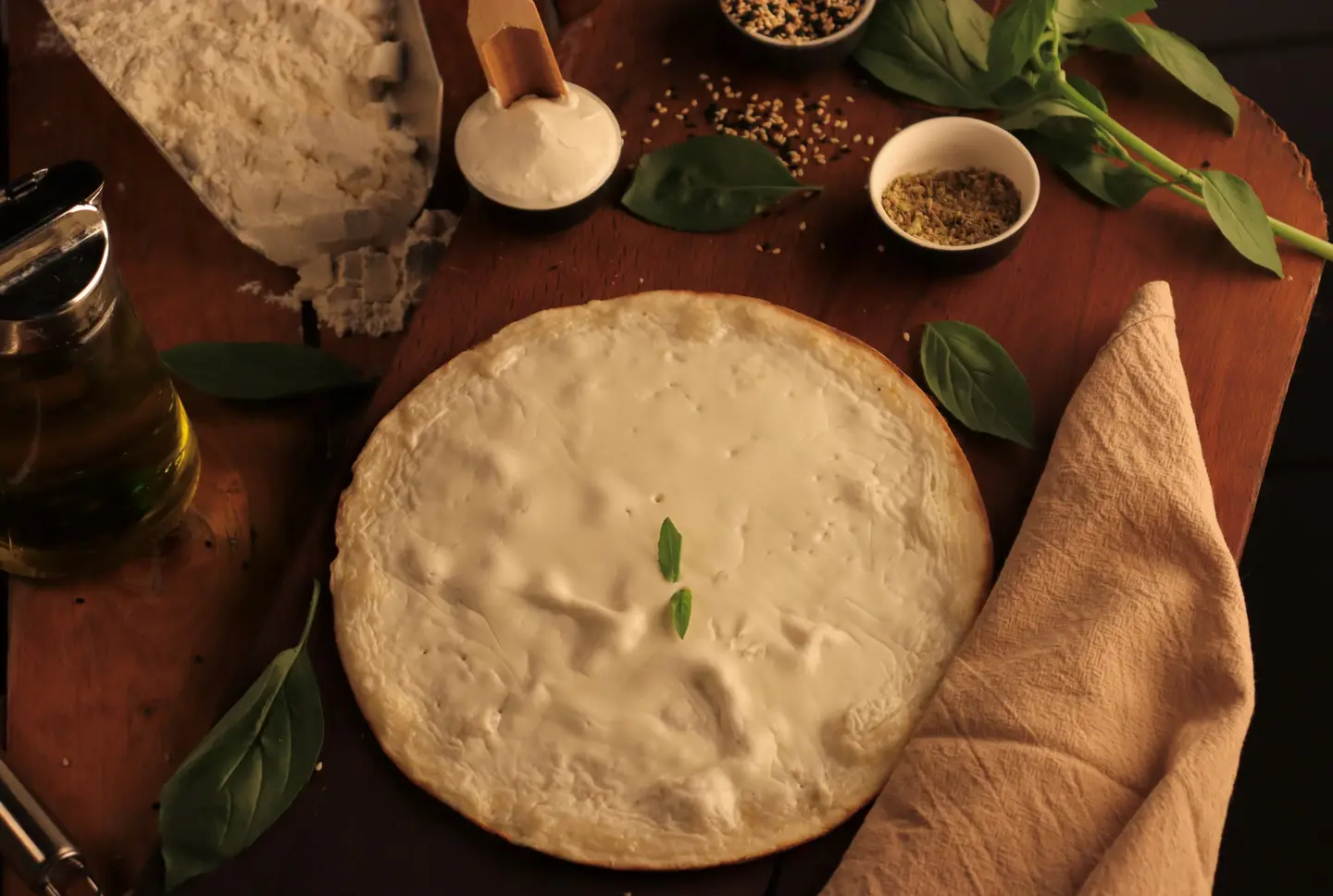 منقوشة لبنة