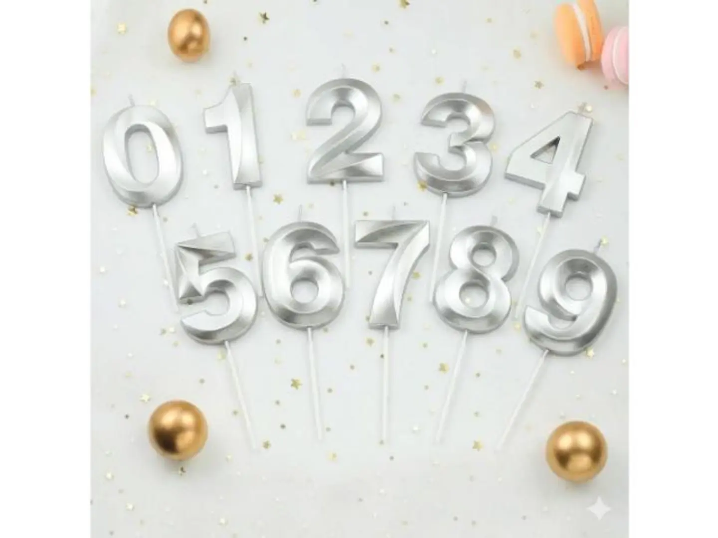 Number One Silver Candles