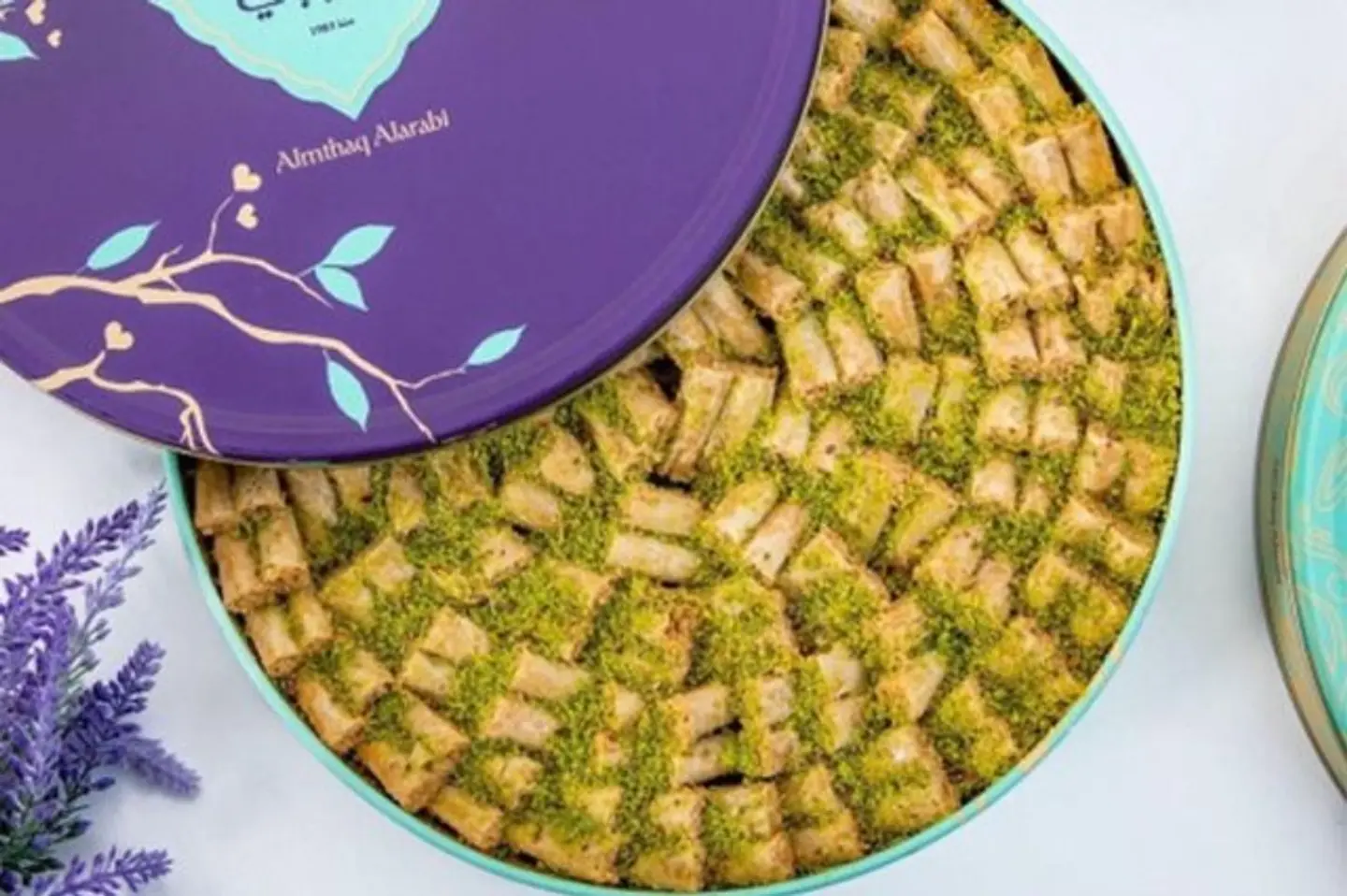 اصابع بقلاوة المذاق العربي