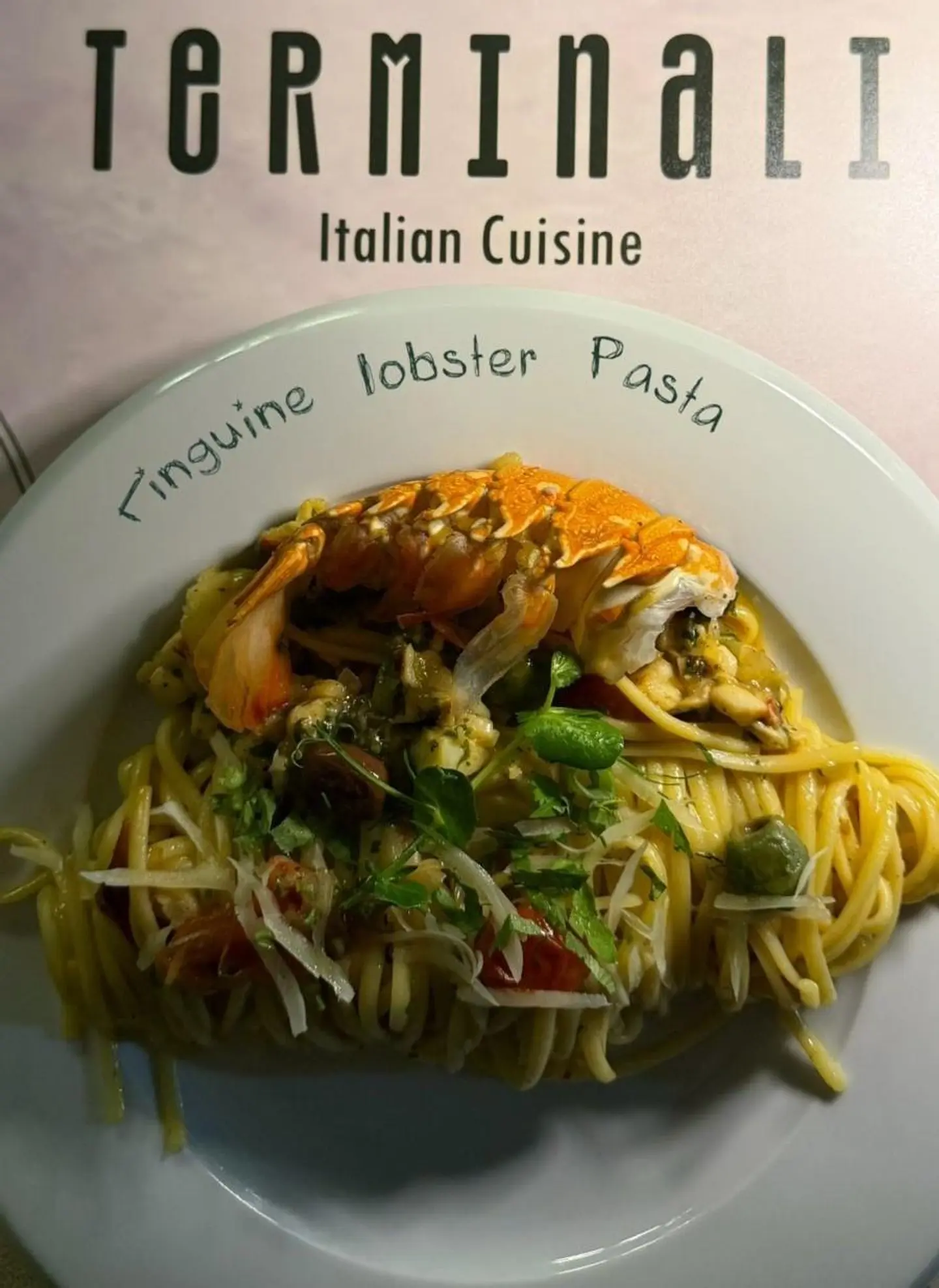 Linguine Pasta With Lobster