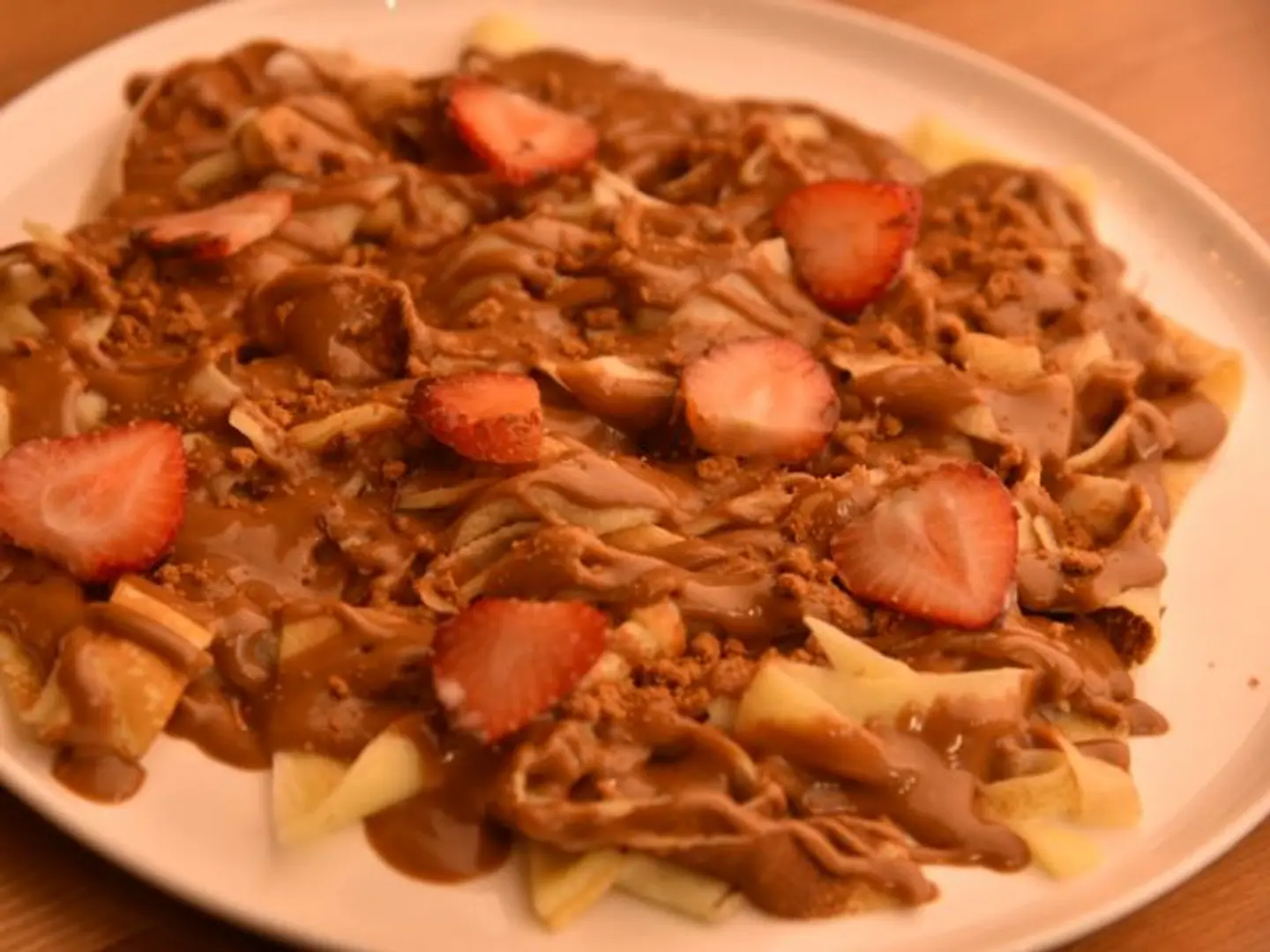 Lotus Fettuccine Crepe
