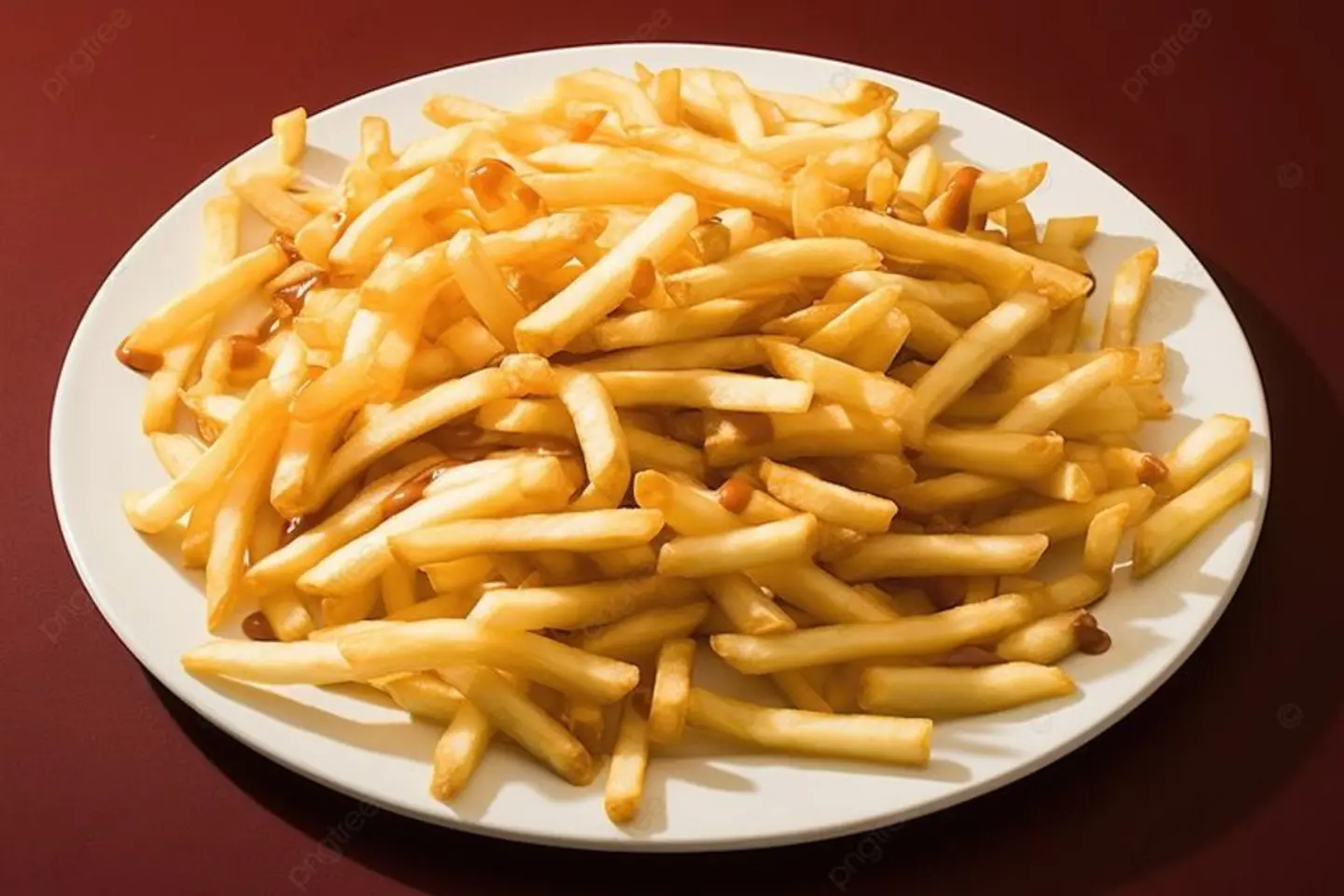 صحن بطاطس كبير