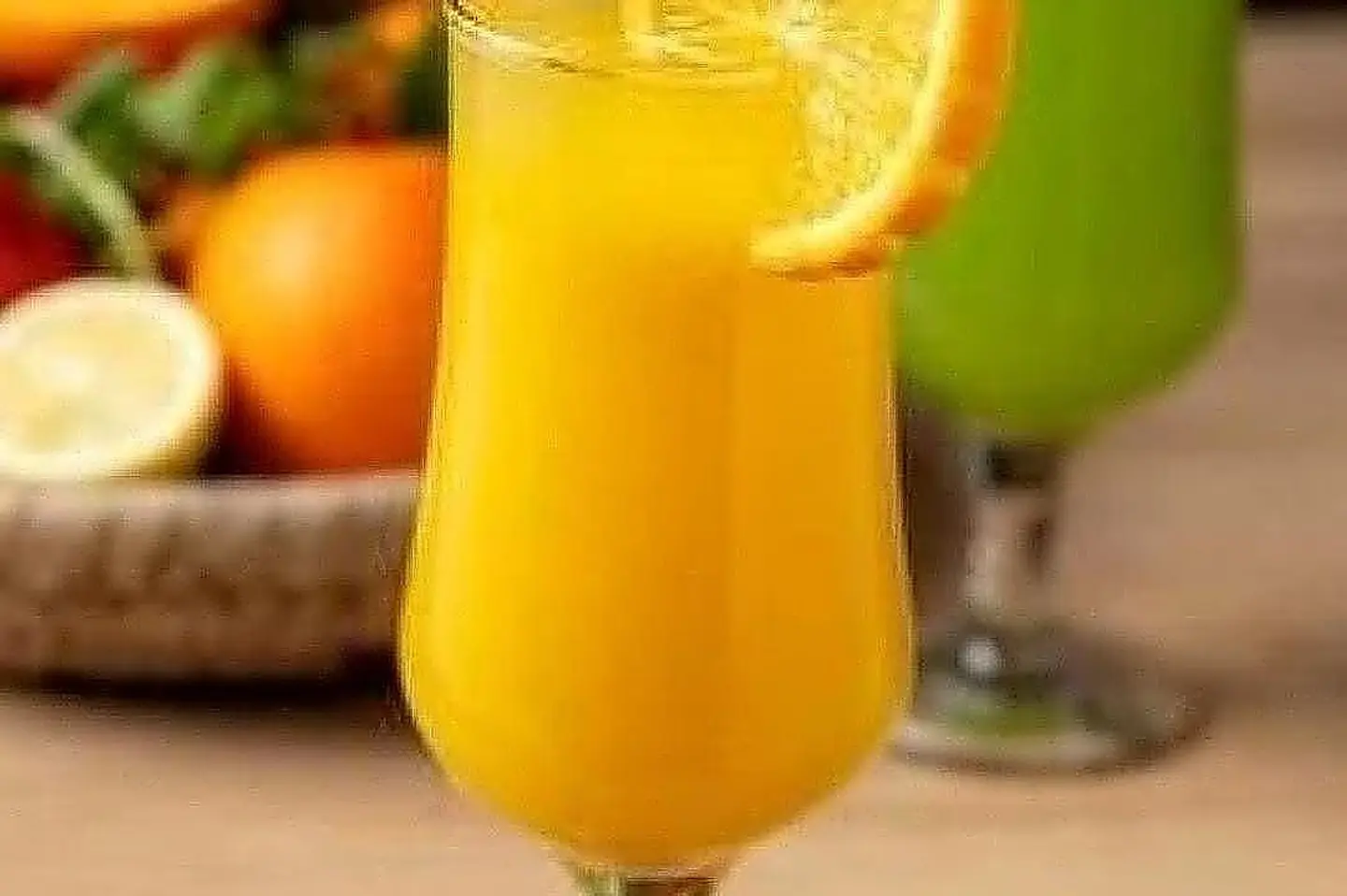 عصير برتقال كبس