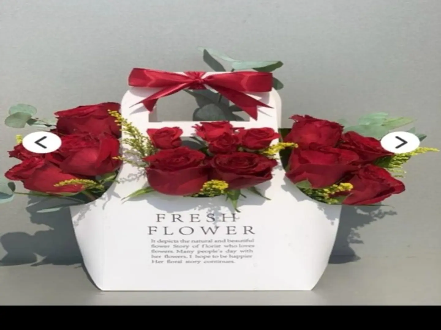 Fresh Flower Basket