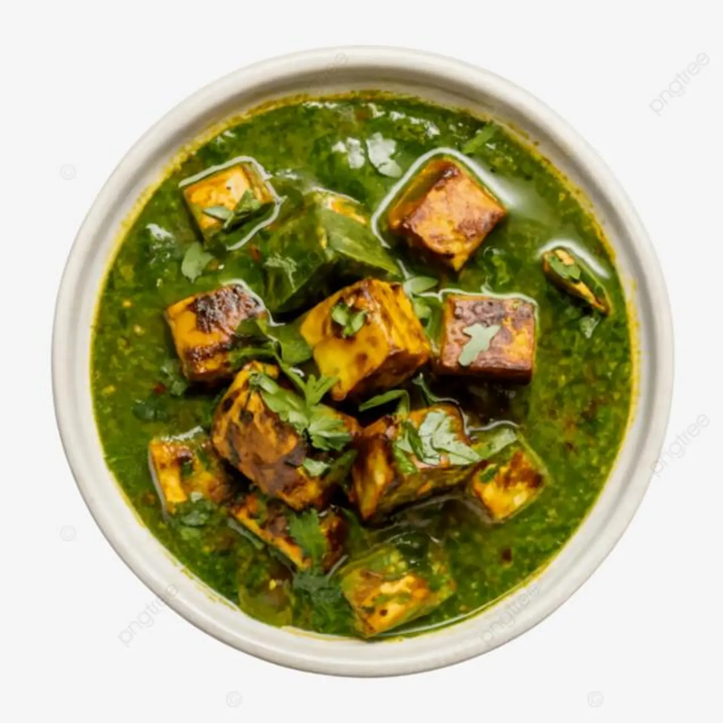 Paneer With Spinach