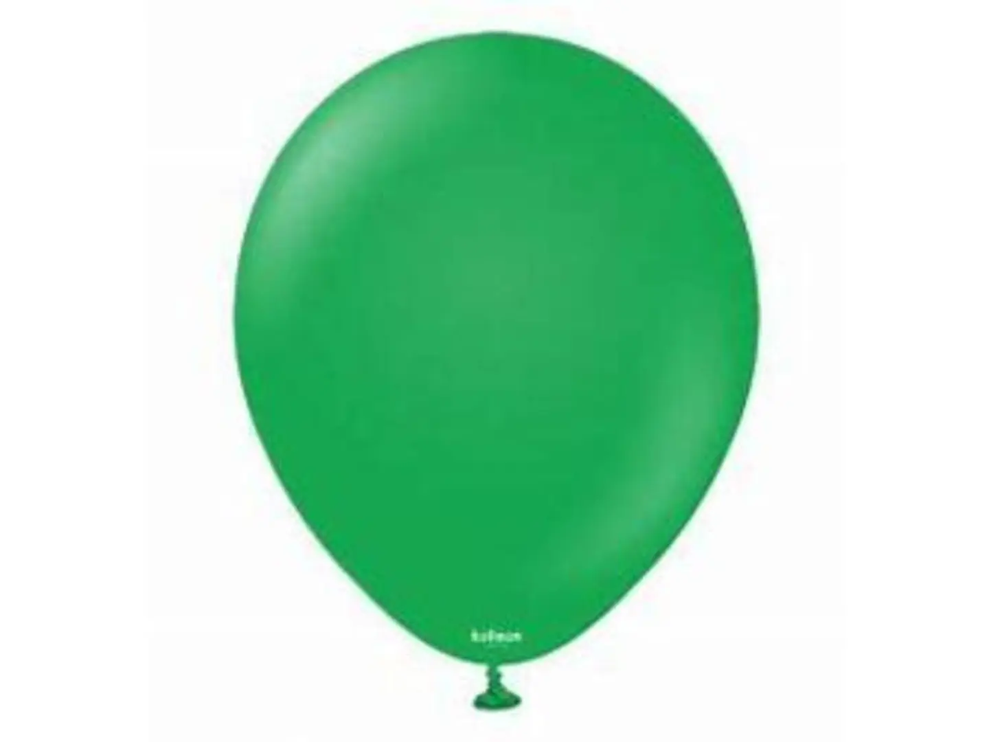 Green Helium Balloon
