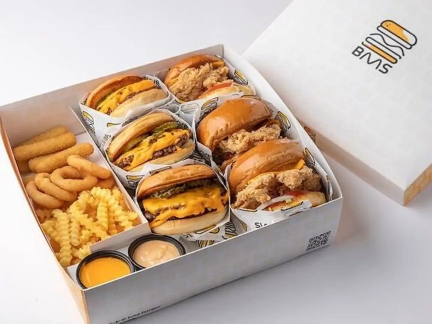 Friday Box 6 Burgers