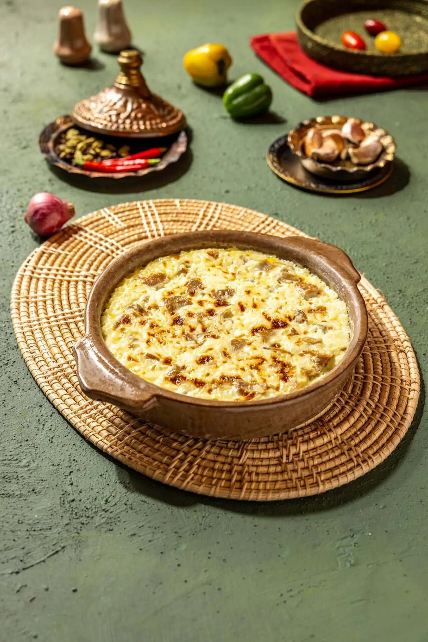 Rice Muammar Tajin With Veal