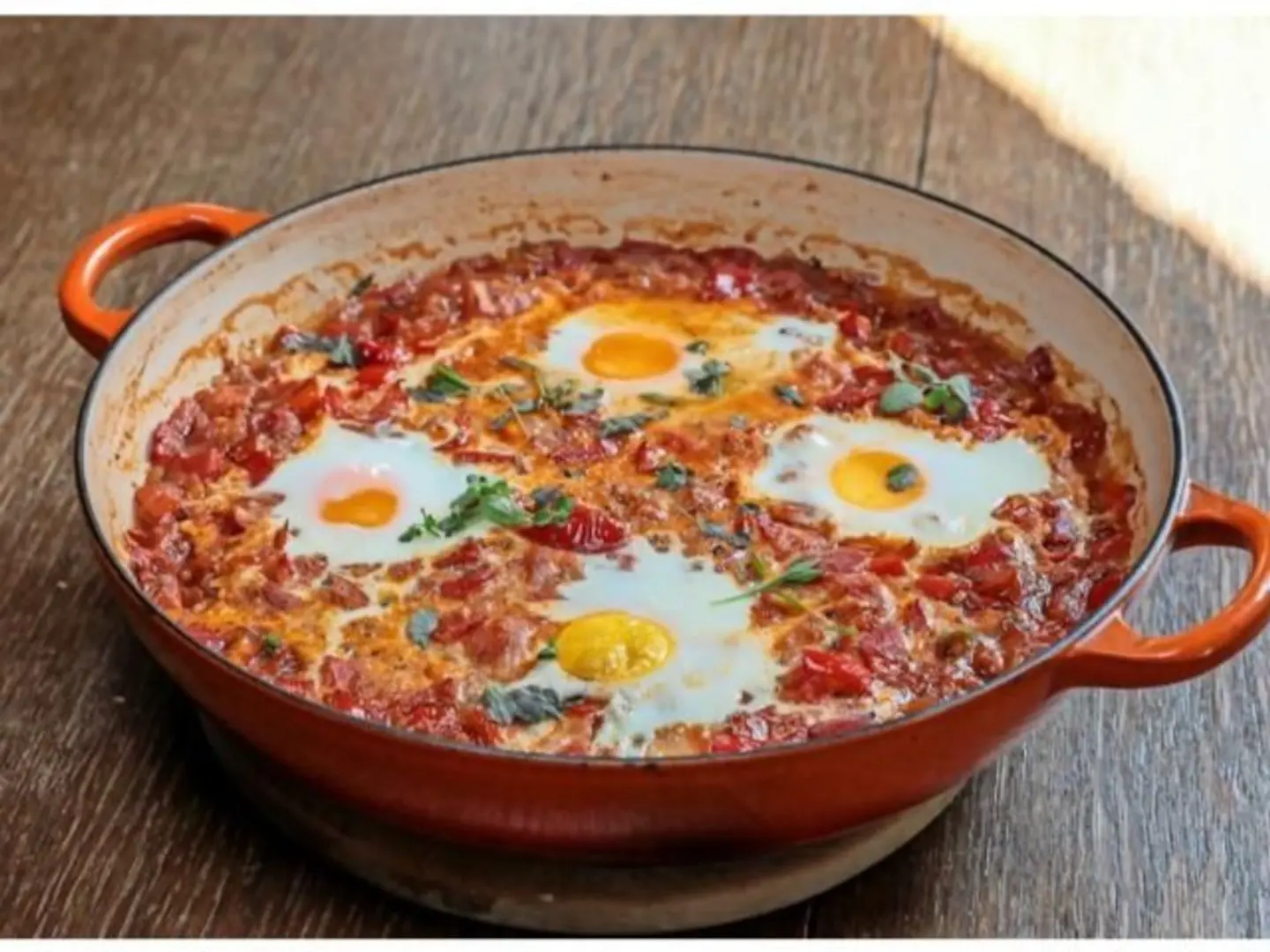 Beans With Eggs