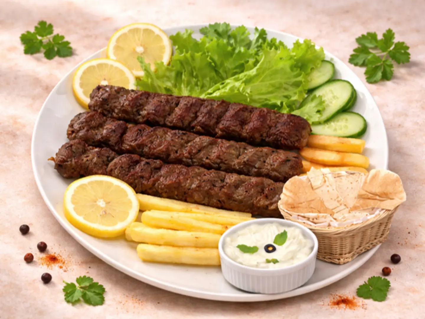 Meat Seekh Kabab Set