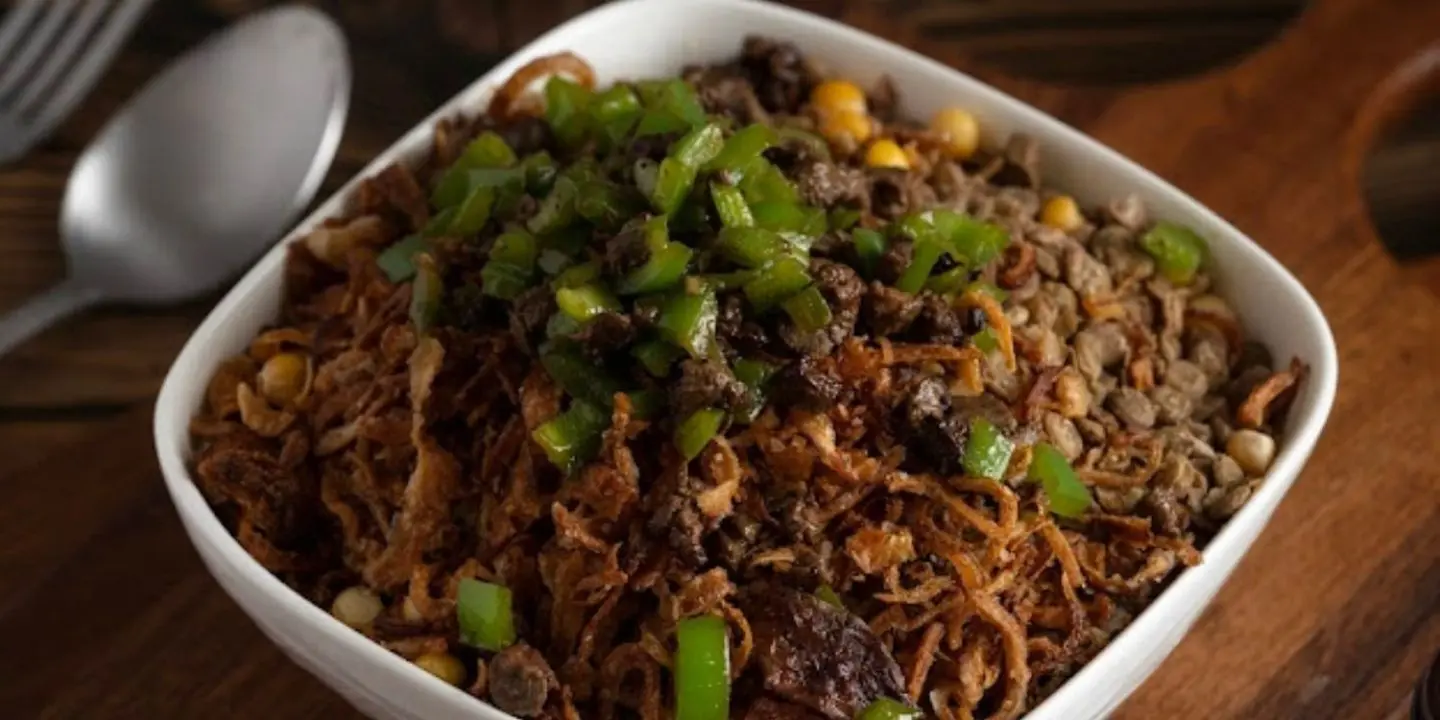 Koshari Dish With Liver