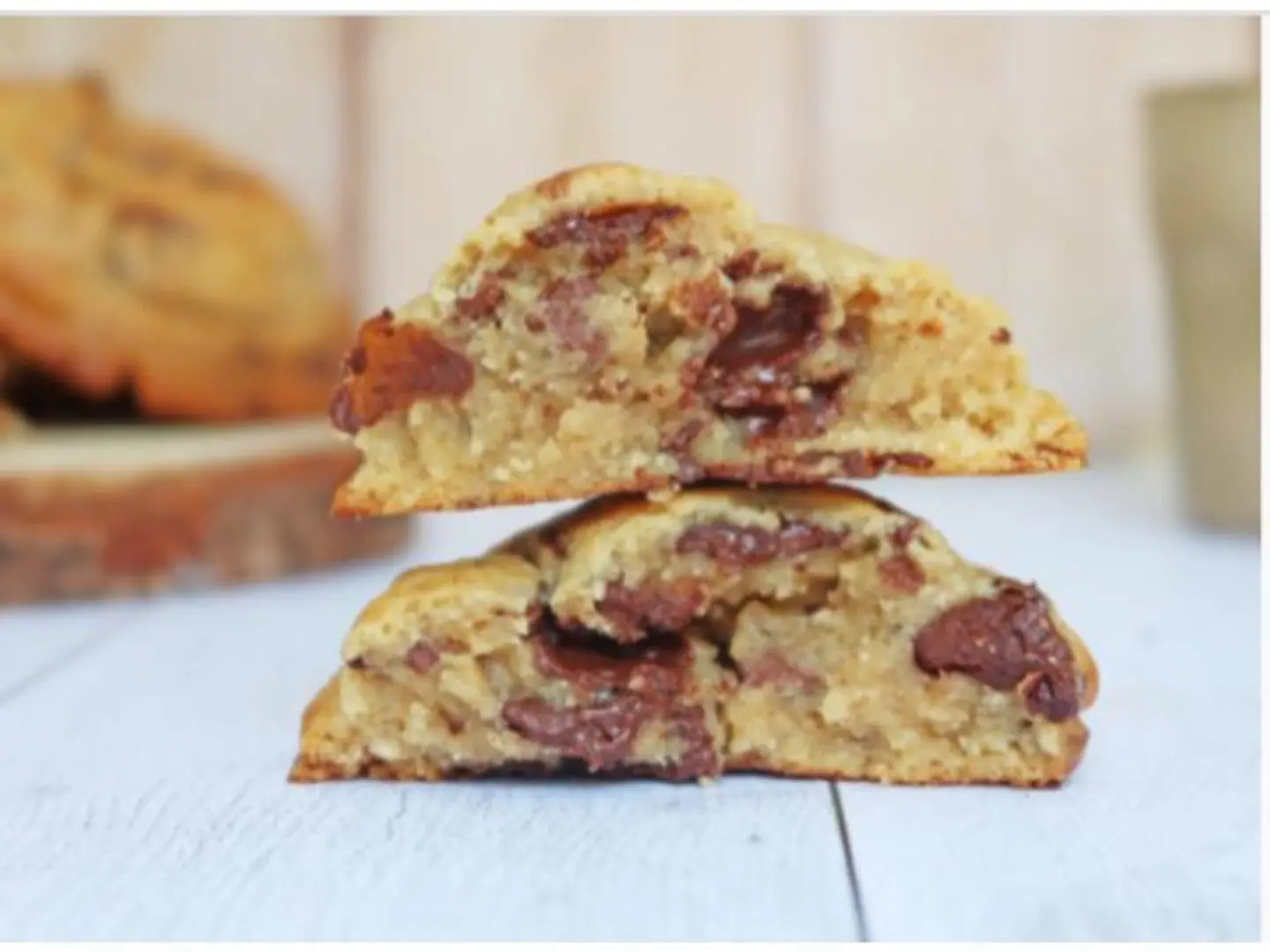 كوكيز بالشوكولاتة الداكنة مع ملح البحر