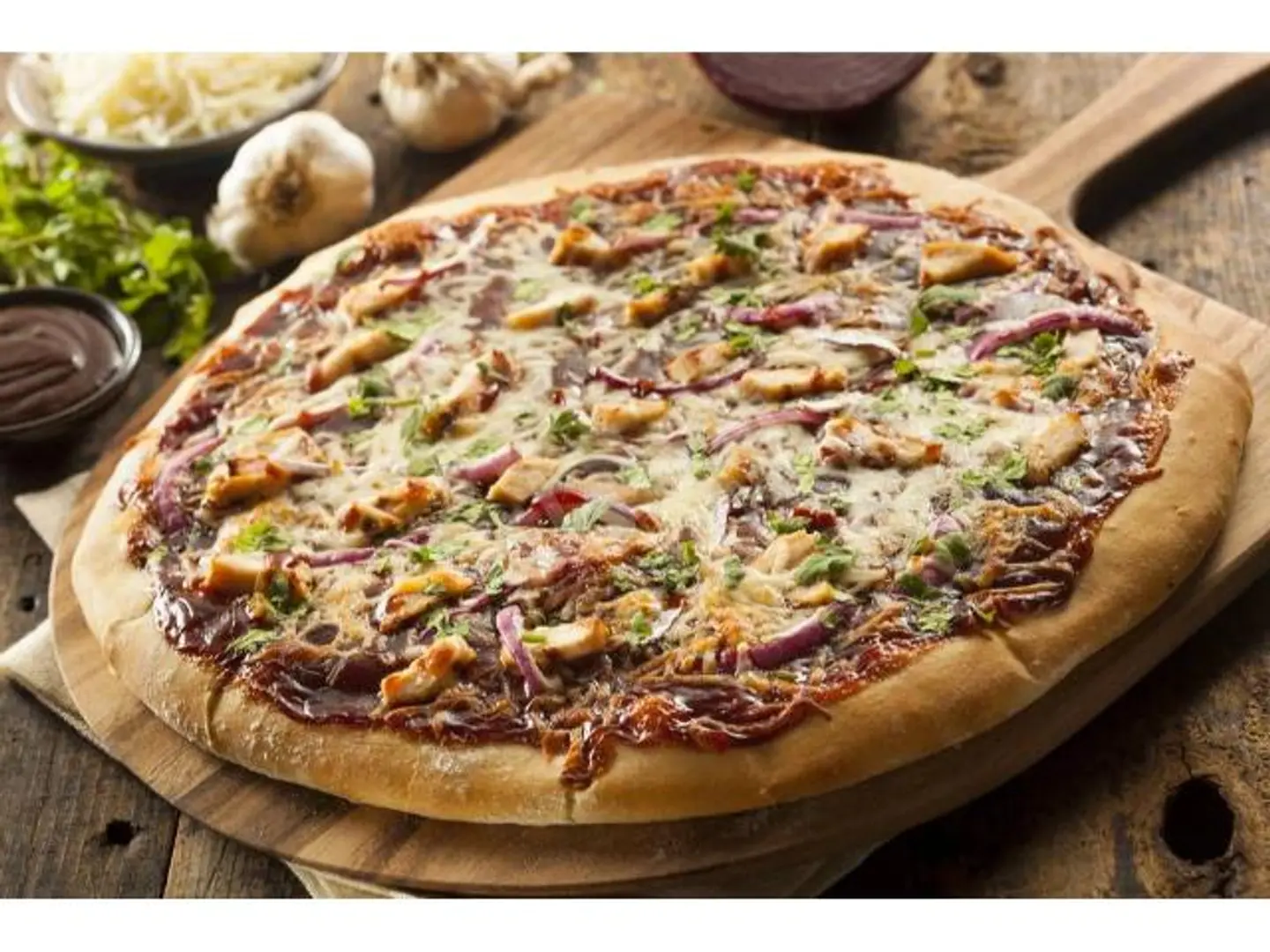 Chicken Ranch Pizza