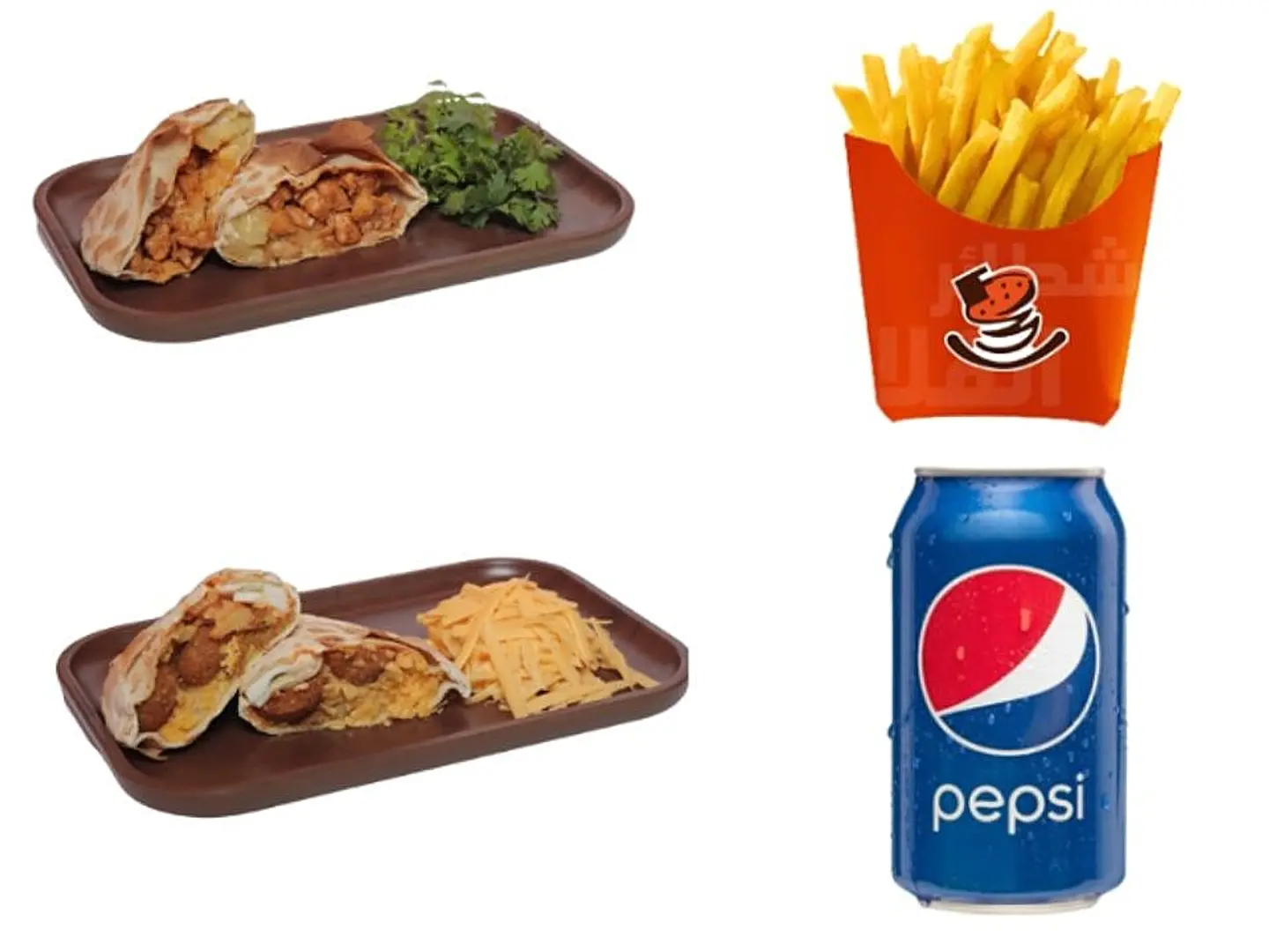 Chicken & Falafel Pepsi