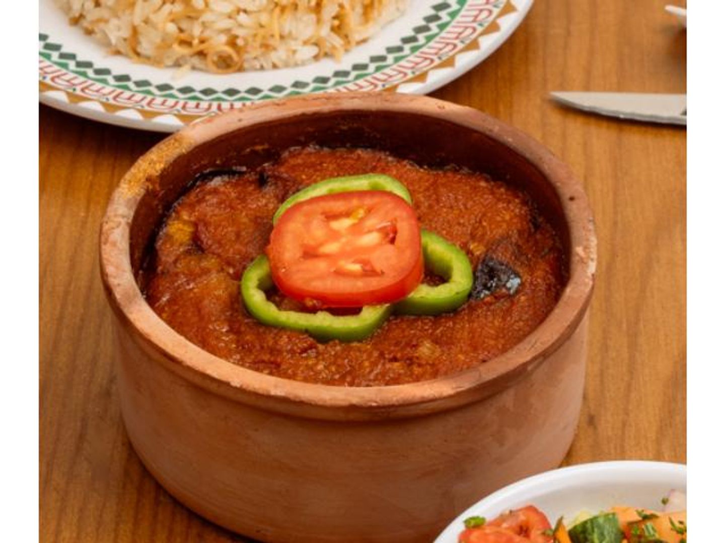 Mousagah Tagine With Minced Beef