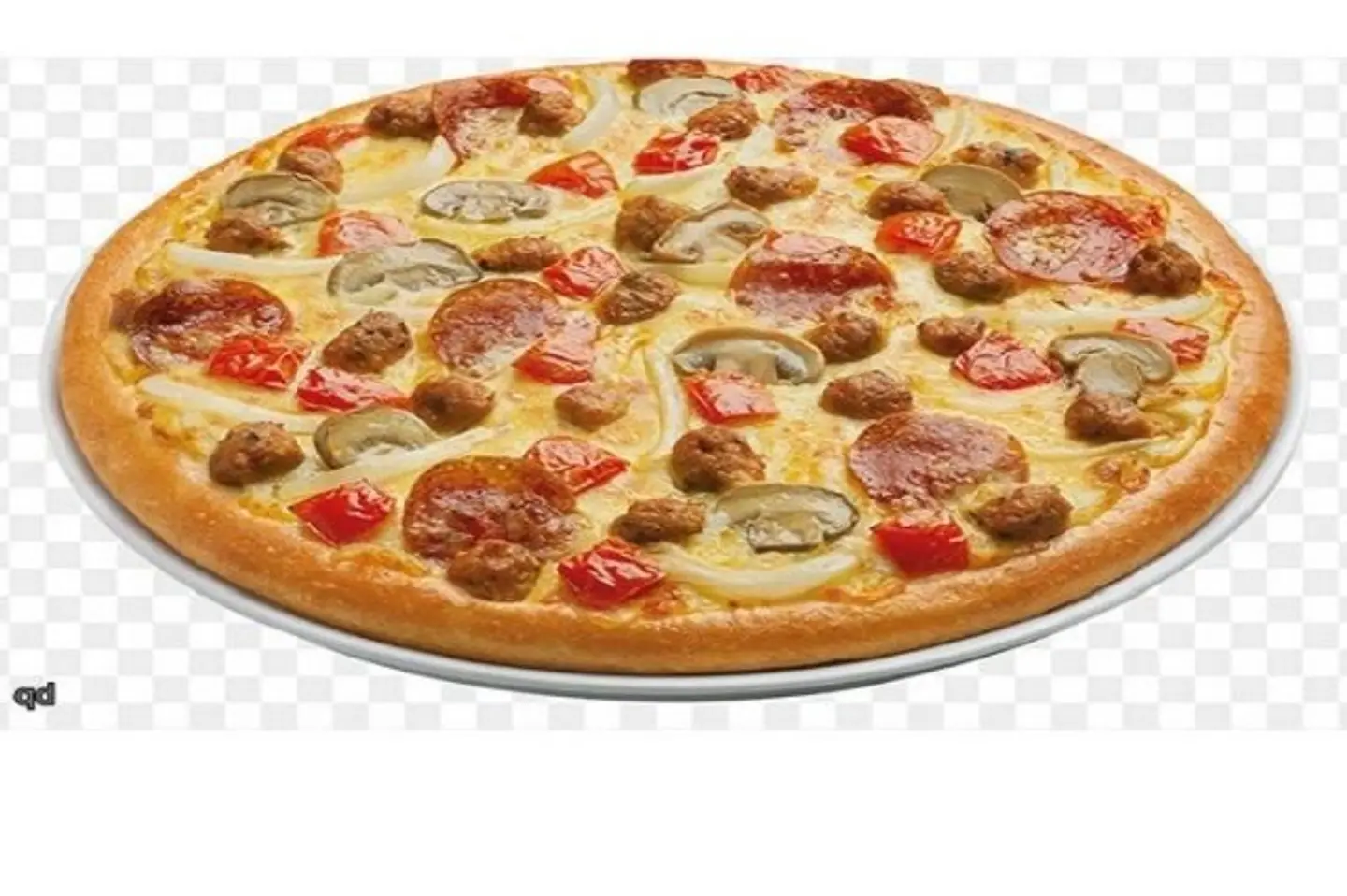 بيتزا نقانق