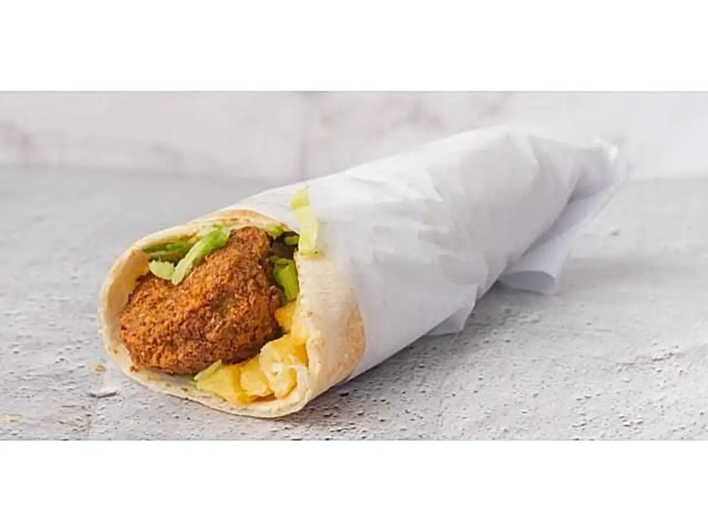Regular Falafel Sandwich With Fries