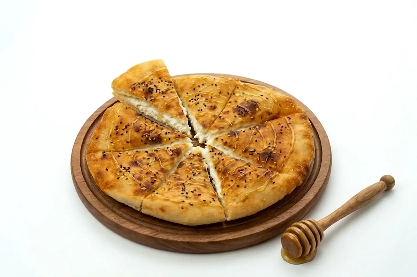 خبزة لبنة وعسل