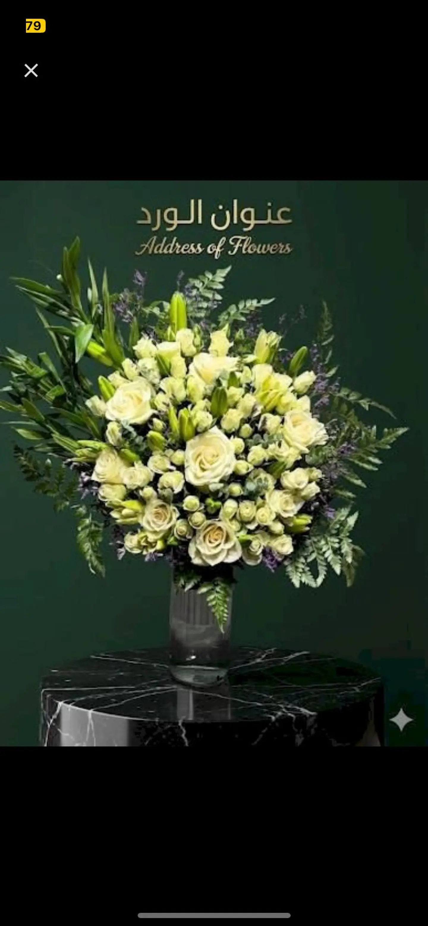 فازة فلوري وايت 705