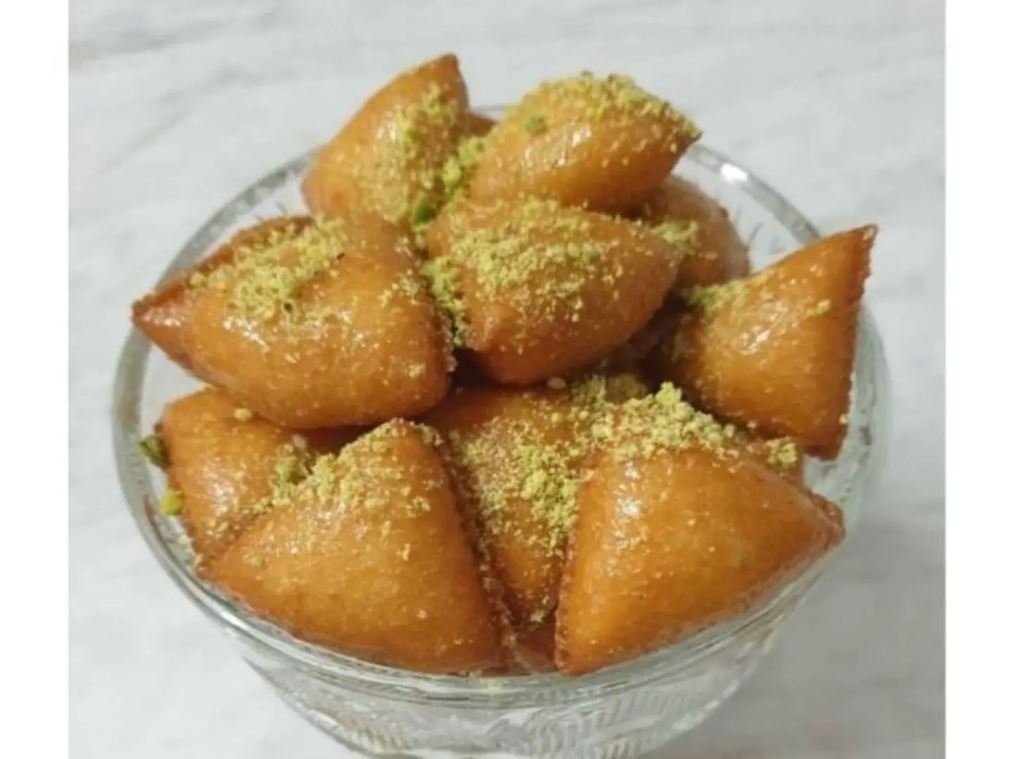 مثلثات السميد 30 حبة