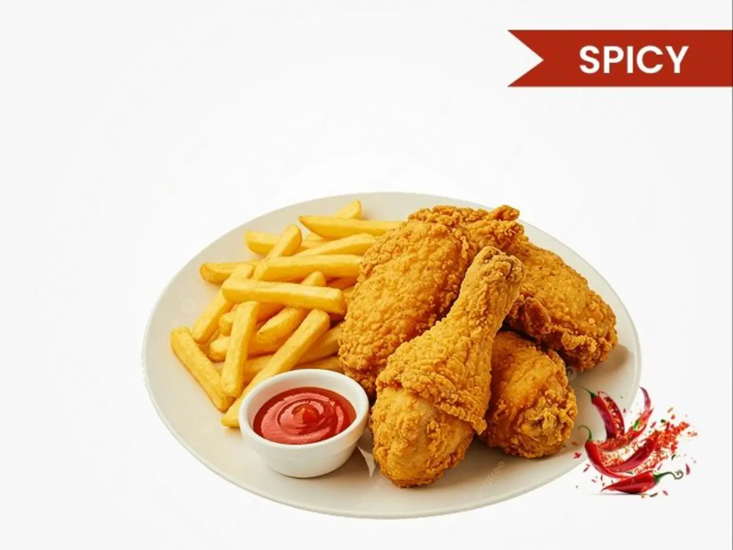 Broasted Chicken Spicy