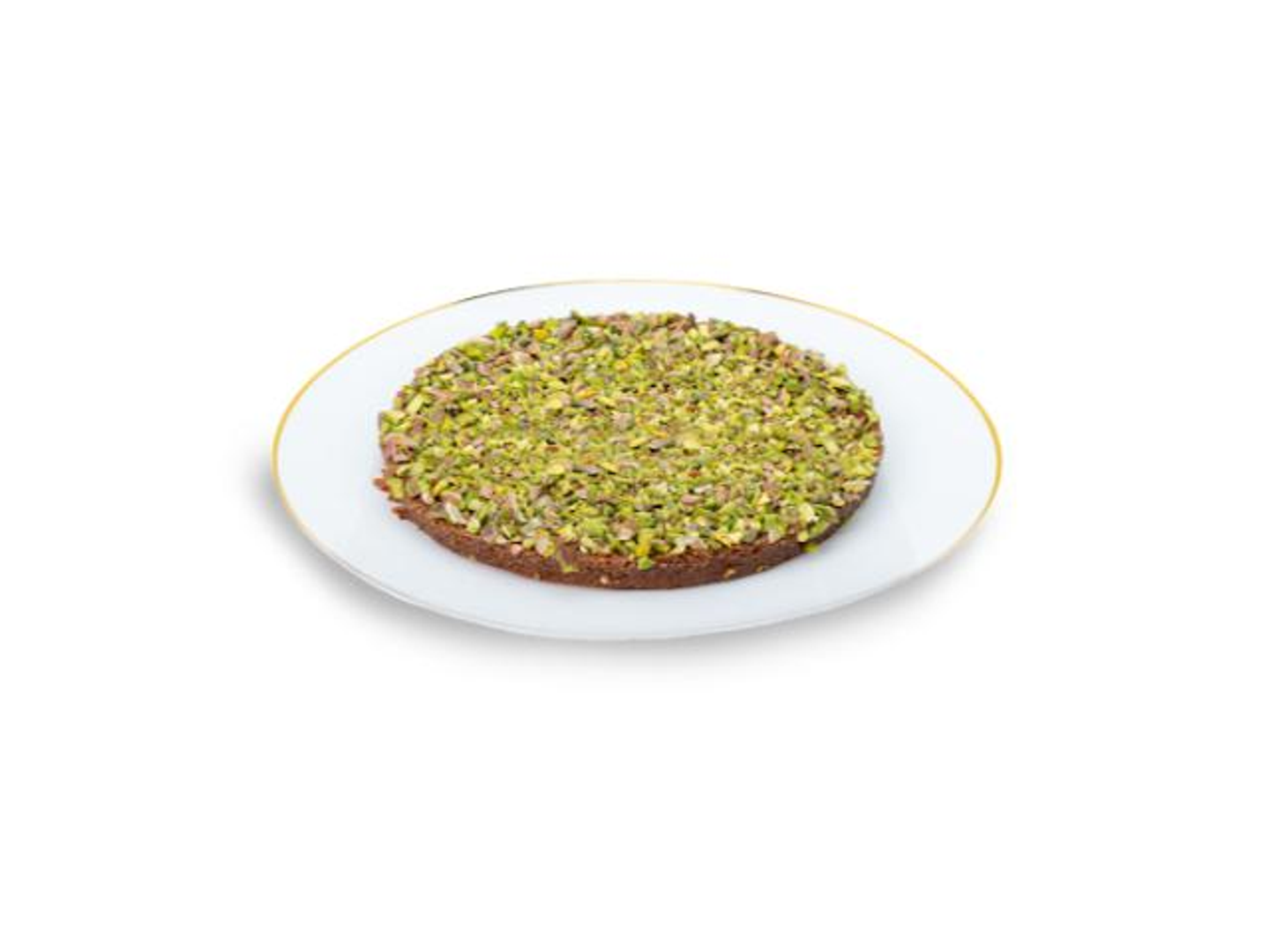 Pistachio Basbousa Dish (Medium)