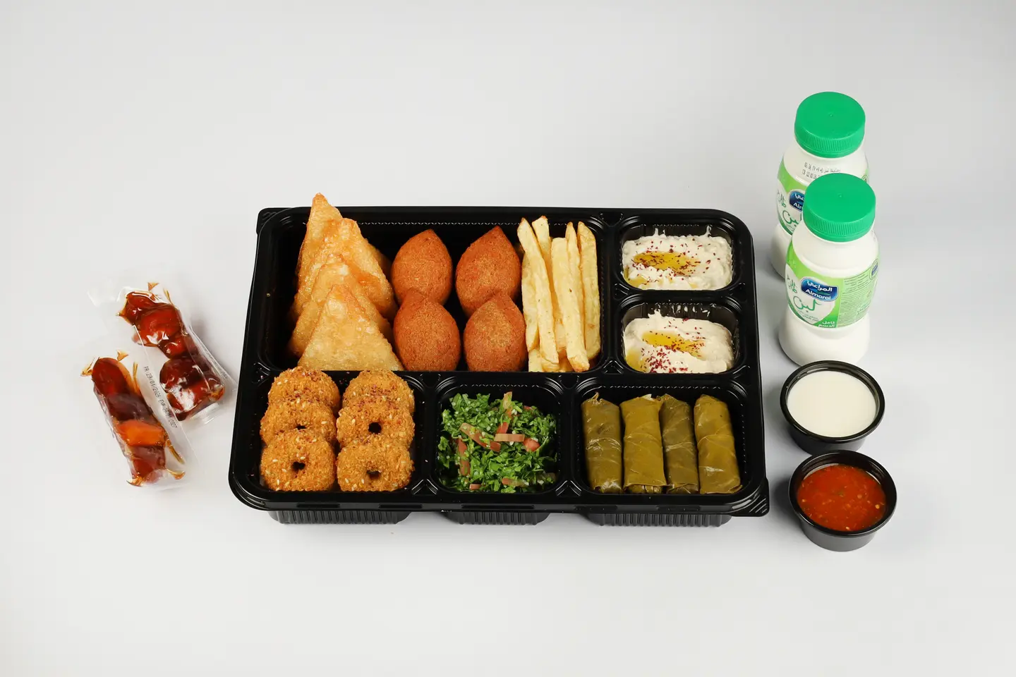 وجبة إفطار وسط