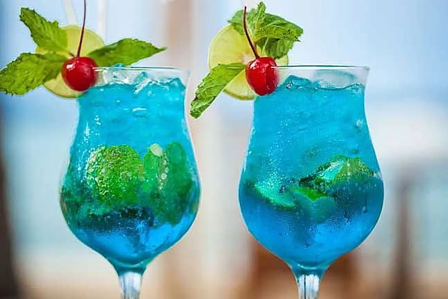 موهيتو التوت الازرق